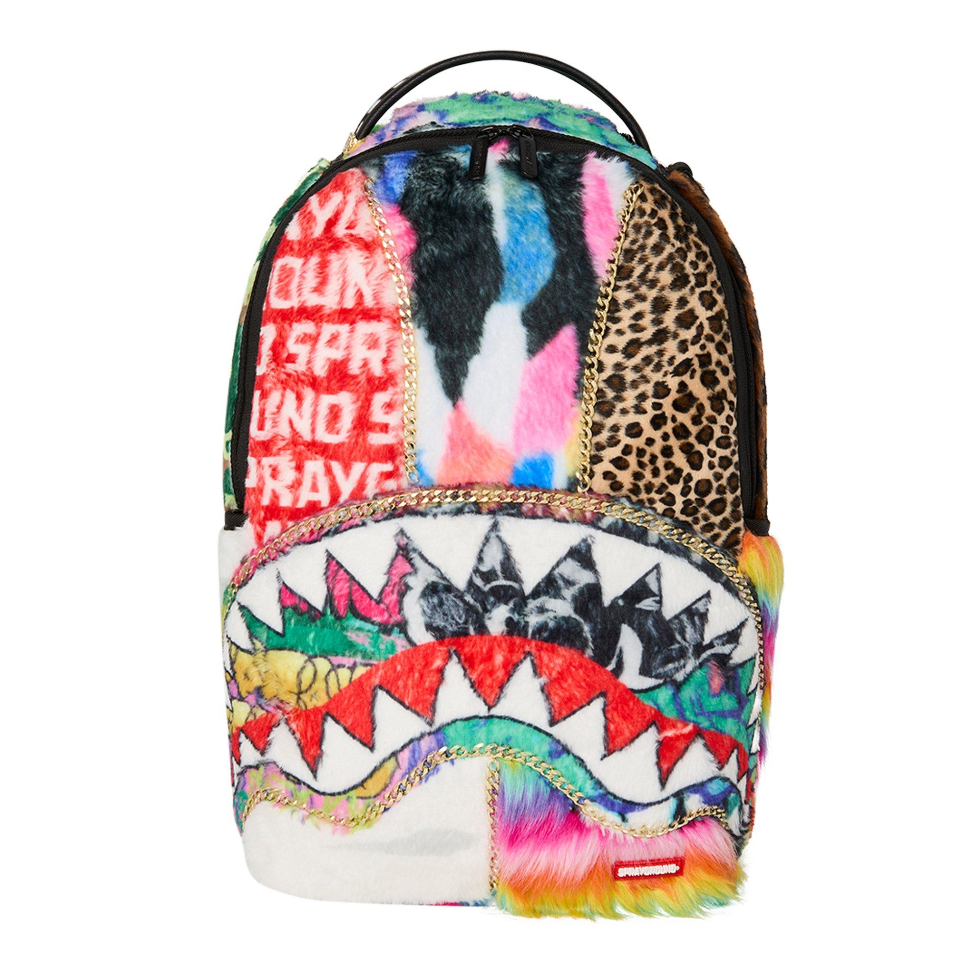 Sprayground Funky Fur Backpack - Multicolor - MULTI-COLOR