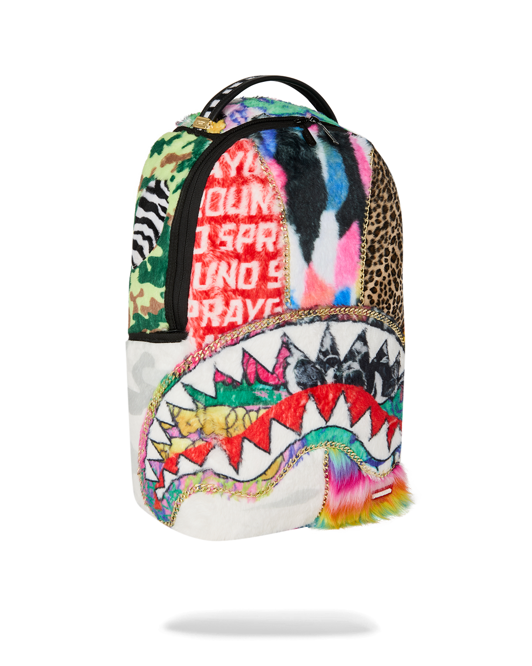 Sprayground Funky Fur Backpack - Multicolor - MULTI-COLOR