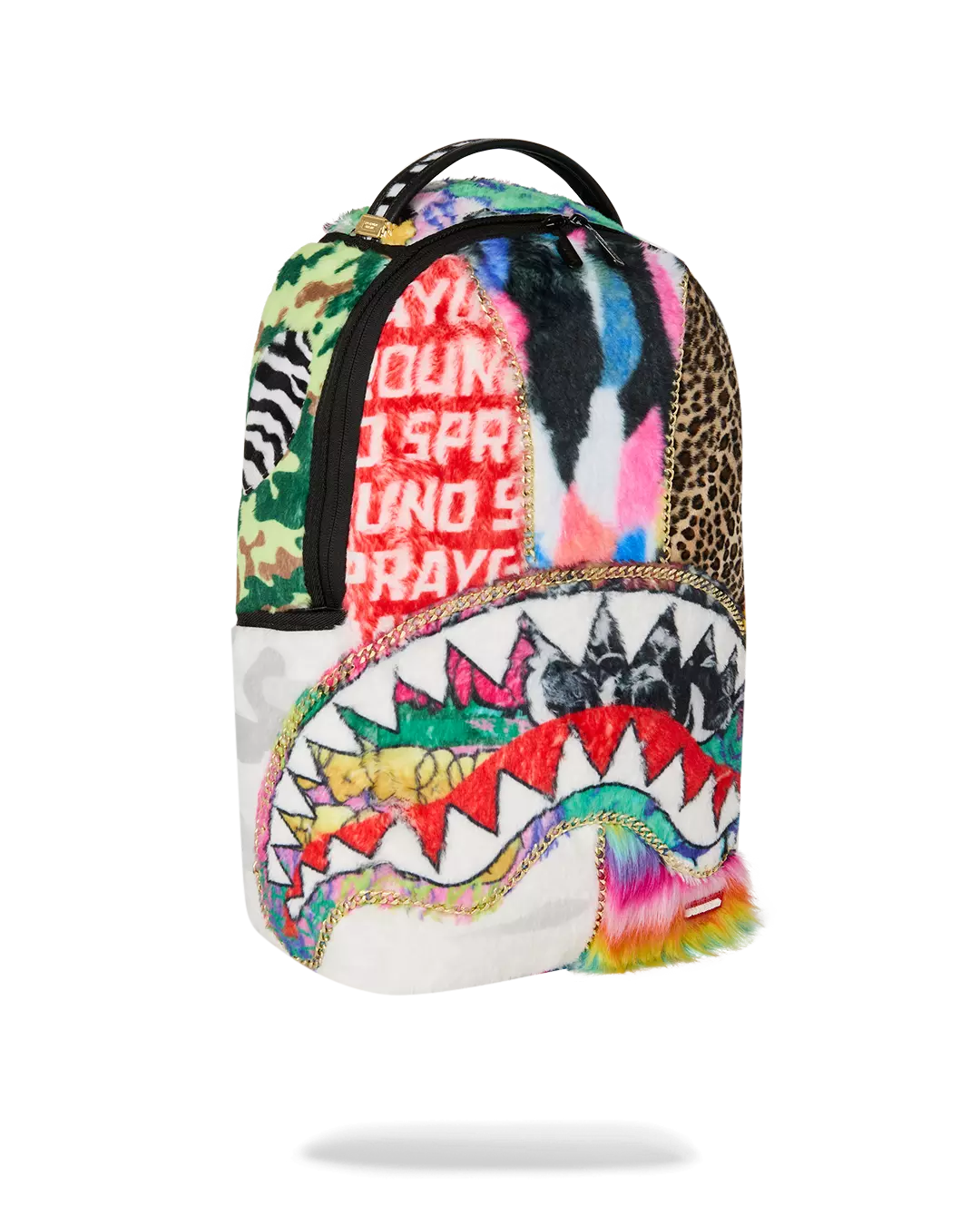 Sprayground Funky Fur Backpack - Multicolor - MULTI-COLOR