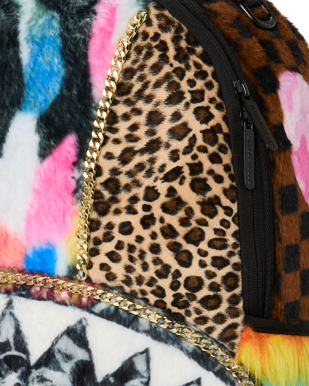 Sprayground Funky Fur Backpack - Multicolor - MULTI-COLOR