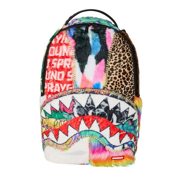 Sprayground Funky Fur Backpack - Multicolor