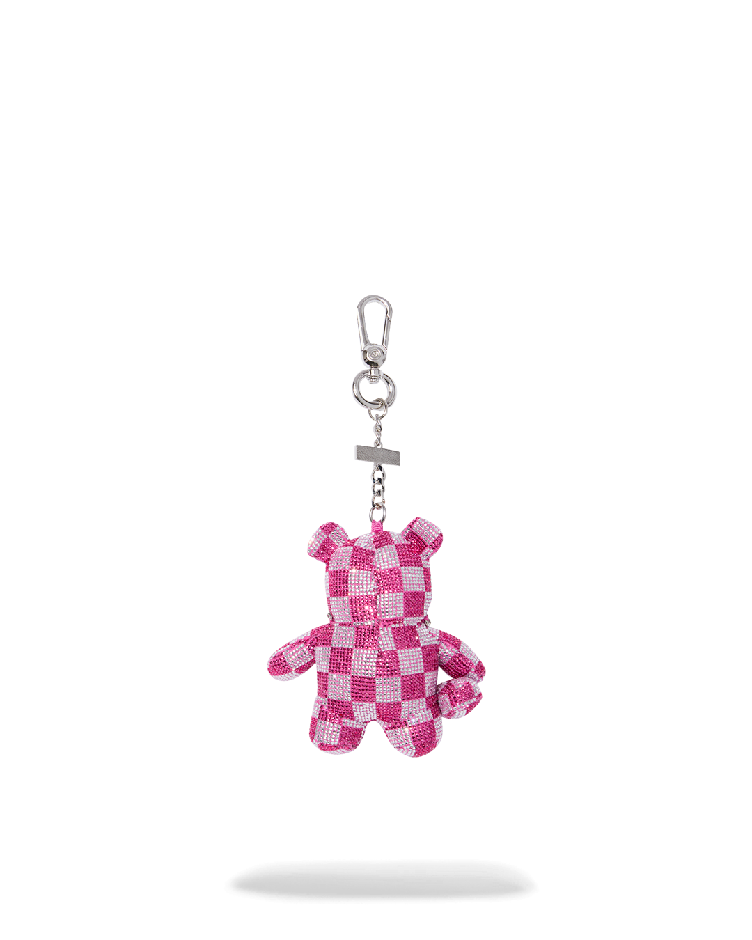 Sprayground Trinity Sip Bear Key Chain - Pink - PINK