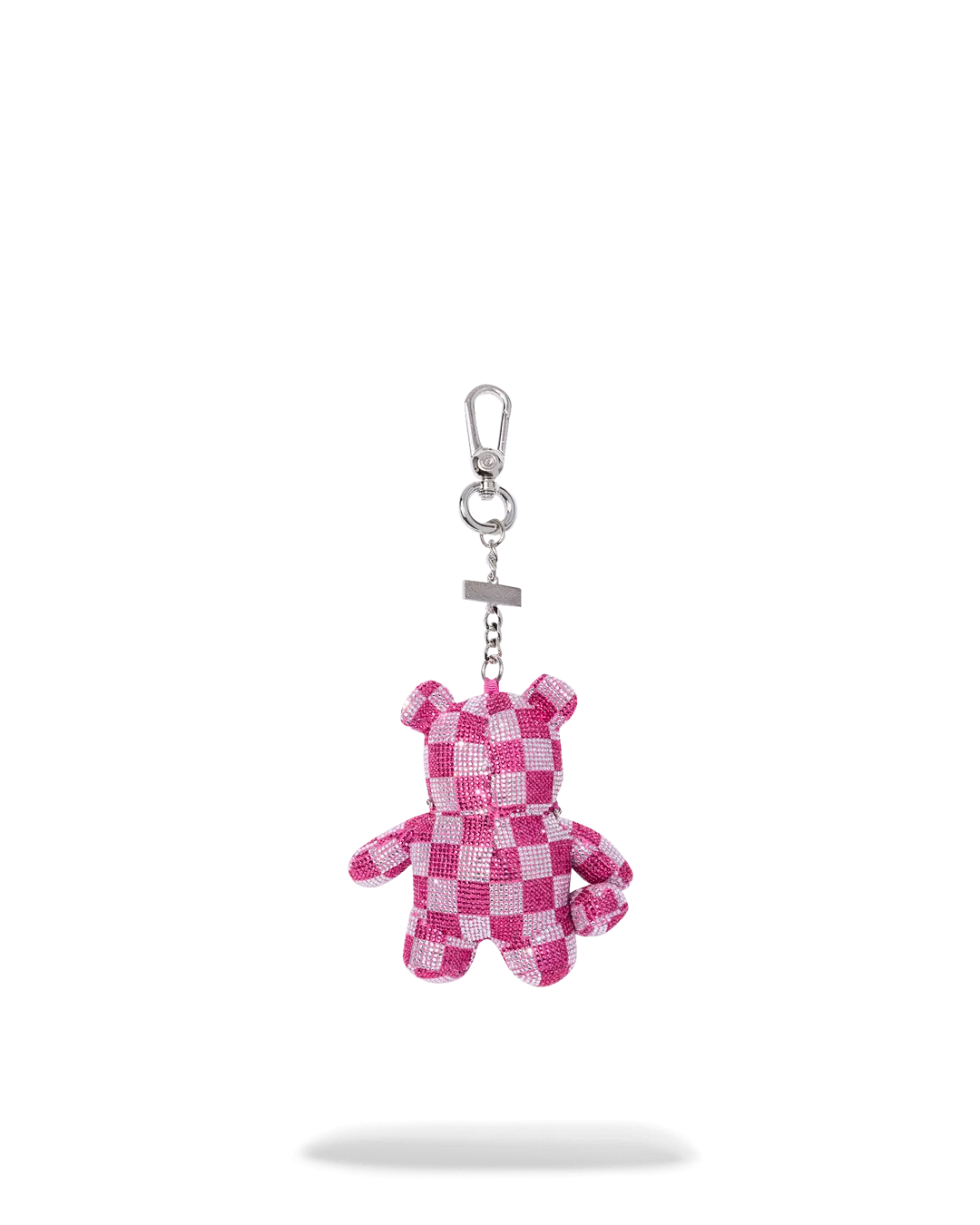 Sprayground Trinity Sip Bear Key Chain - Pink - PINK