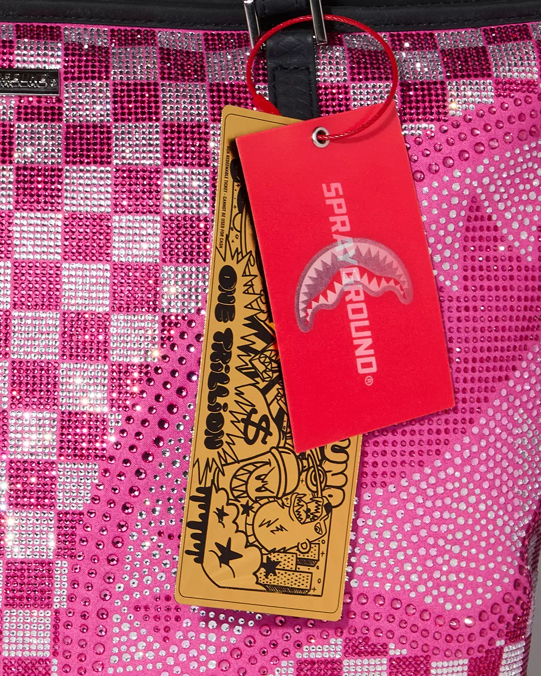 Sprayground Trinity Sip Tote Bag - Pink - PINK