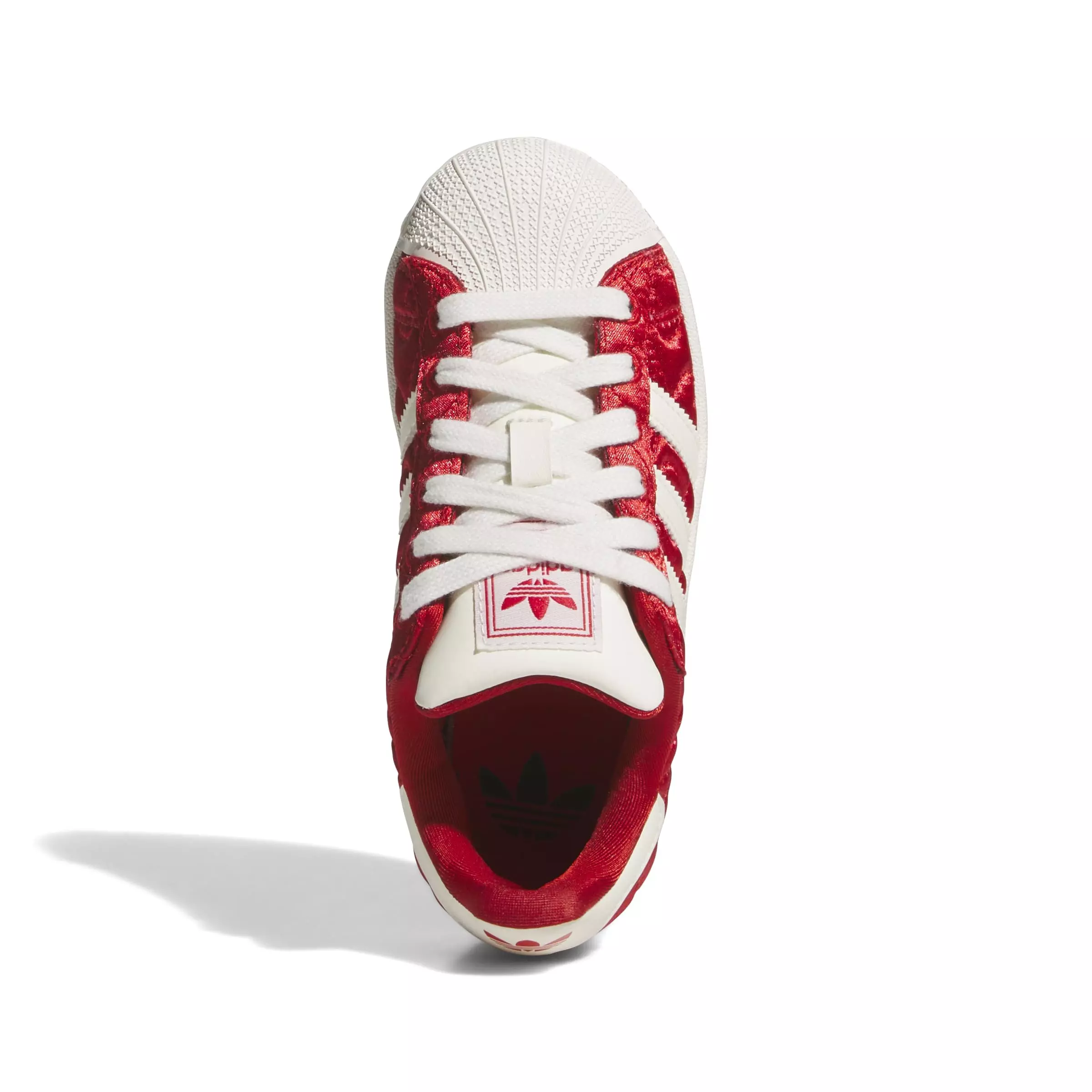 adidas Originals Superstar II "Better Scarlet/White/Core Black" Grade School Girls' Shoe - RED/WHITE