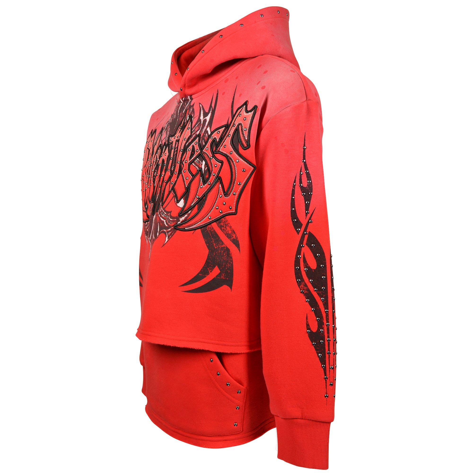 HO26 RELENTLESS 2FER HOODIE - RED