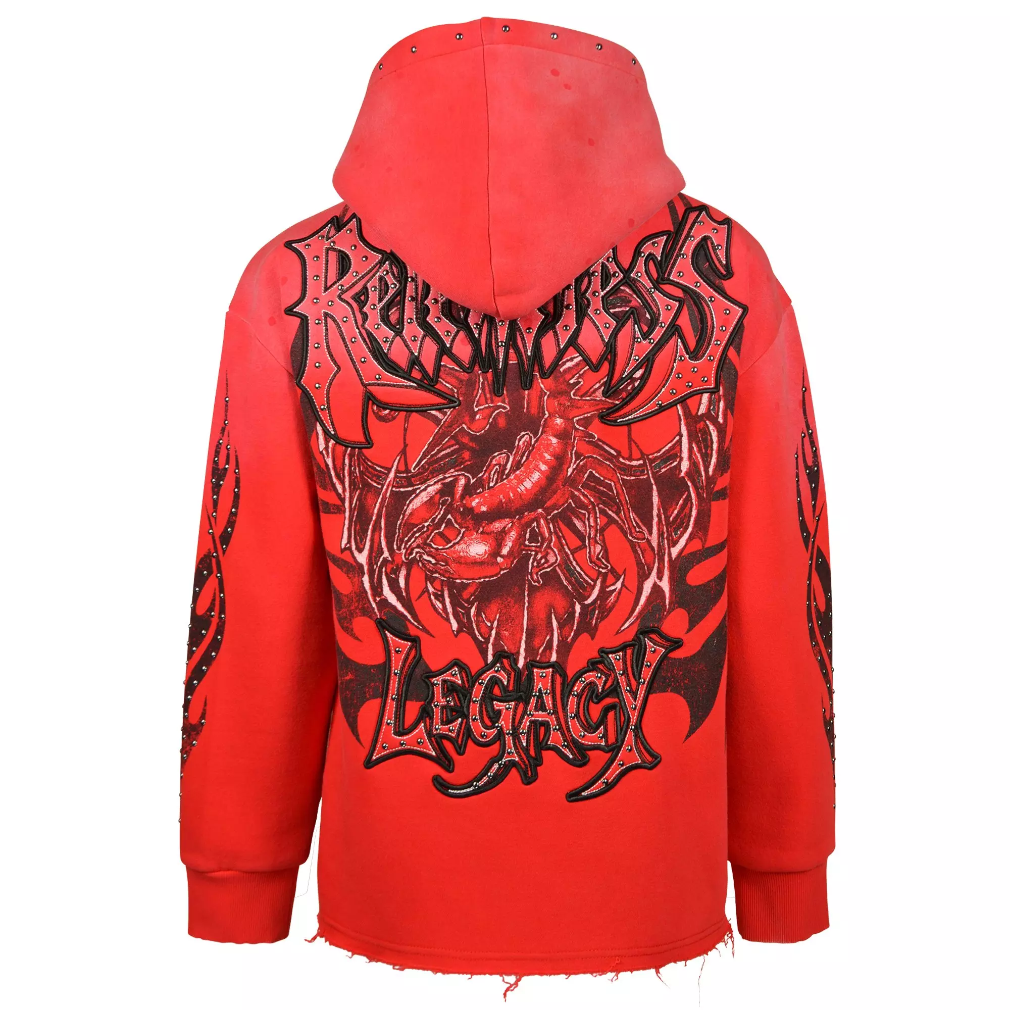 HO26 RELENTLESS 2FER HOODIE - RED