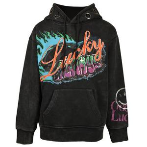 HO26 LUCKY ALWAYS HOODIE - GREY