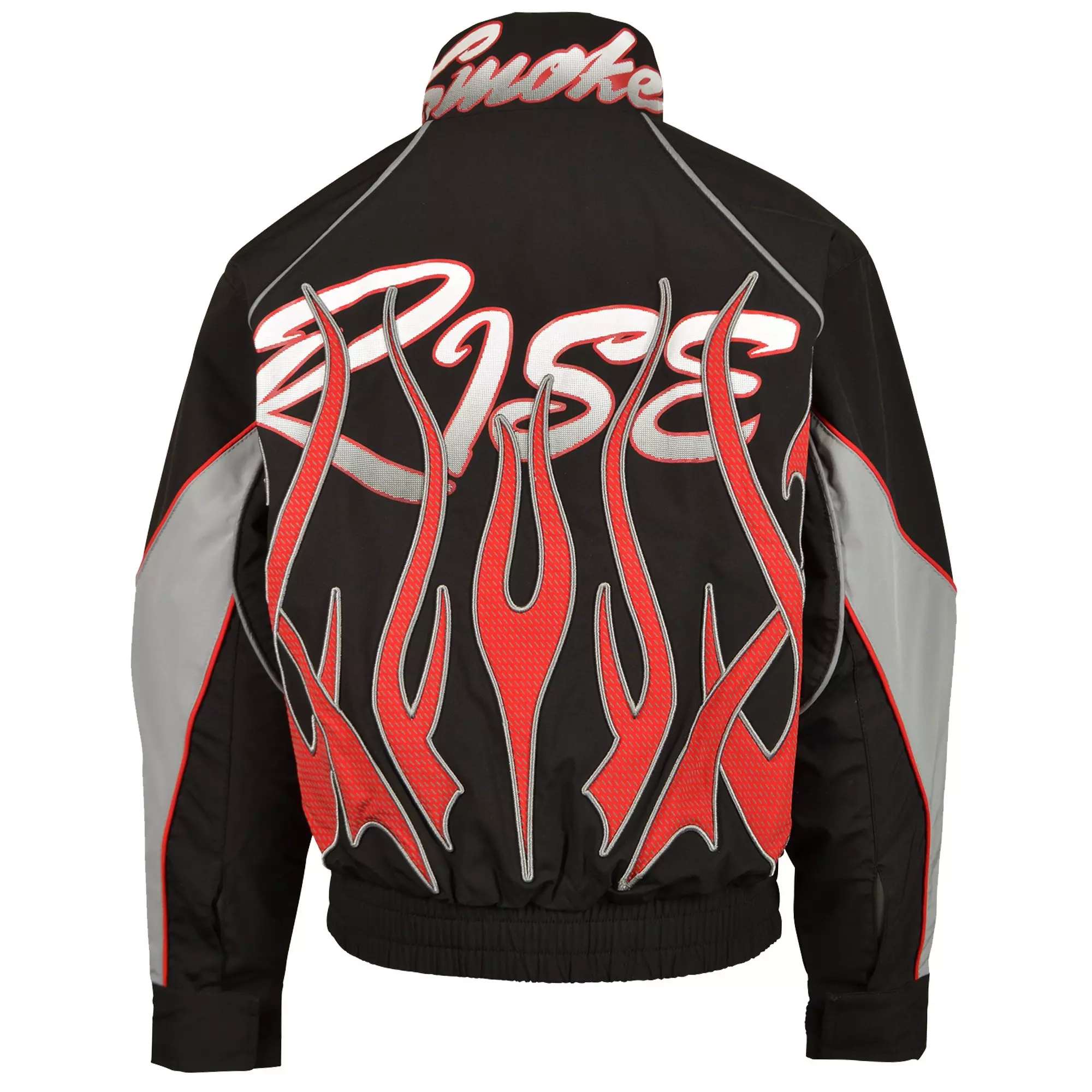 HO26 GEAR SHIFT WINDBREAKER JKT - BLACK/RED