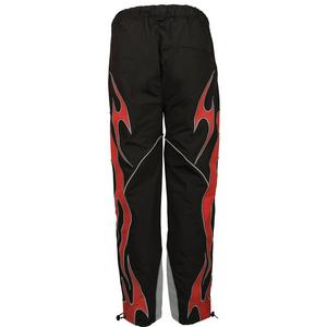 HO26 GEAR SHIFT WINDBREAKER PANT - BLACK/RED