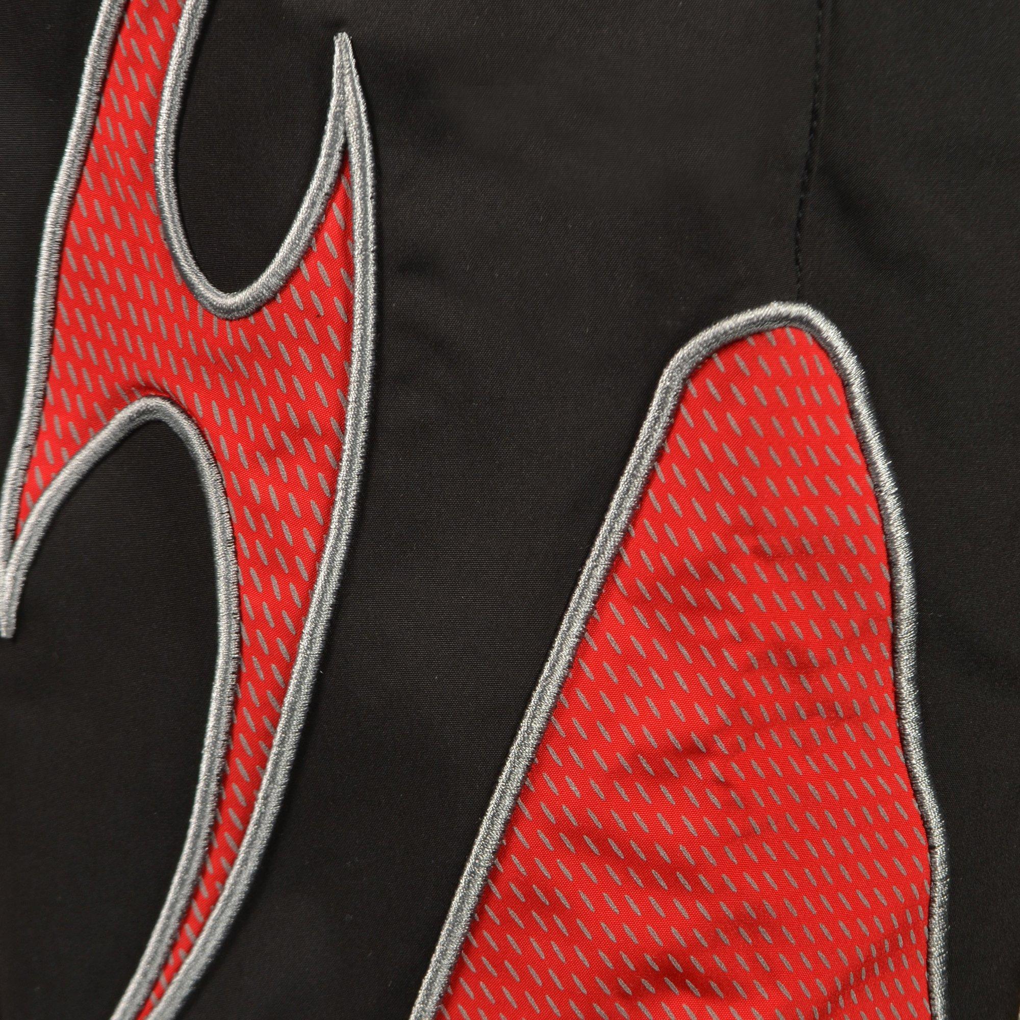 HO26 GEAR SHIFT WINDBREAKER PANT - BLACK/RED