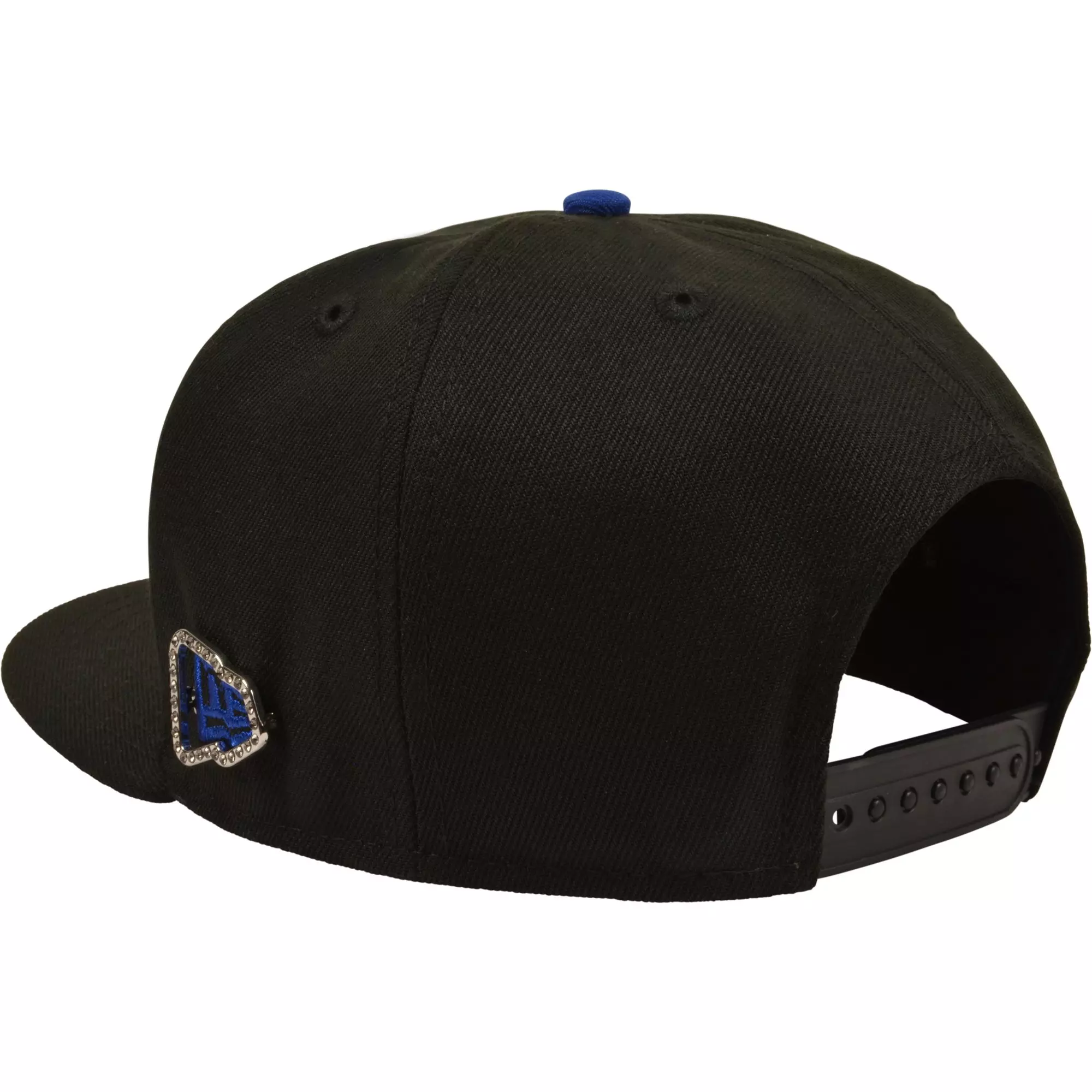 New Era Atlanta Braves 9FIFTY Charm Snapback Hat - Black/Royal - BLACK/ROYAL