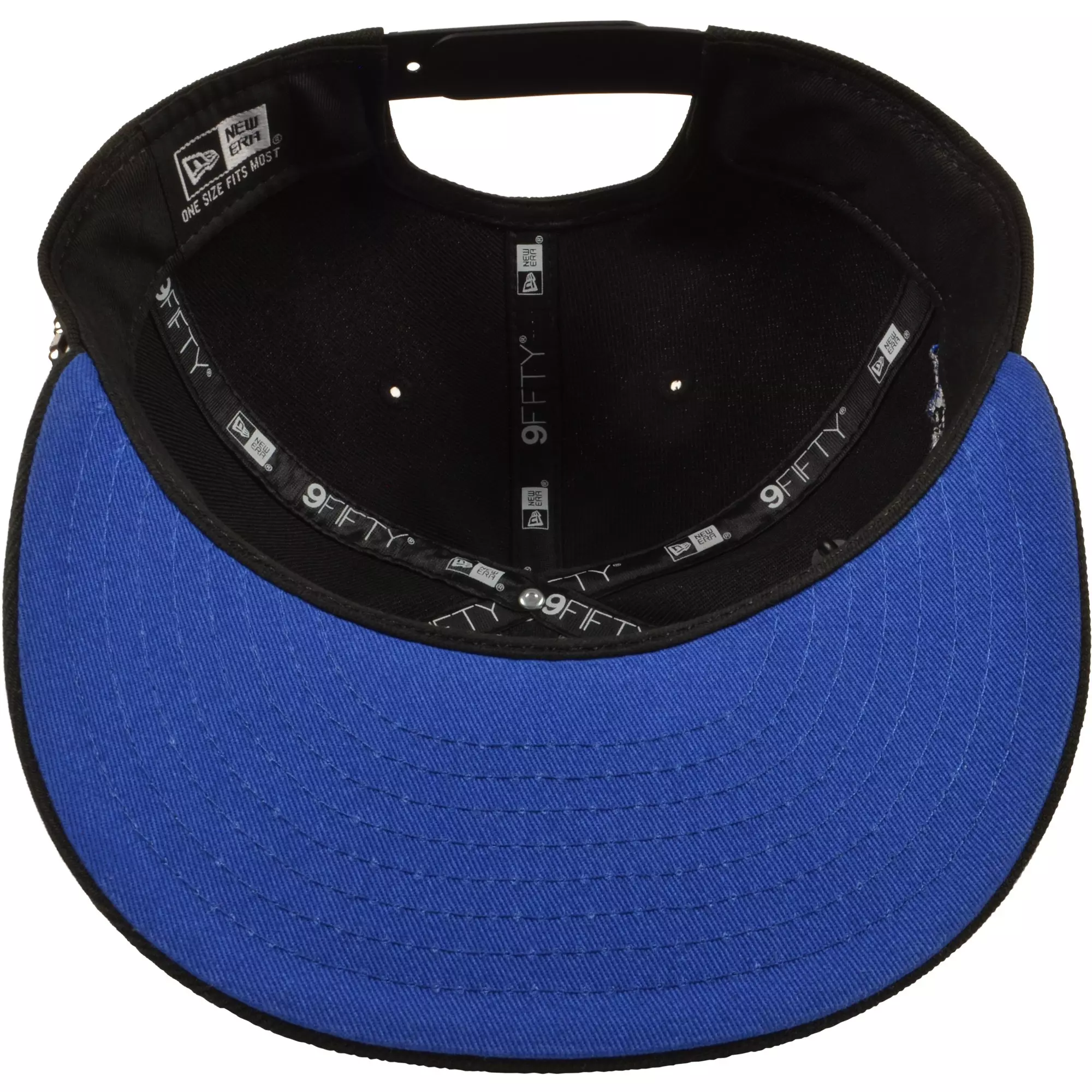 New Era Atlanta Braves 9FIFTY Charm Snapback Hat - Black/Royal - BLACK/ROYAL