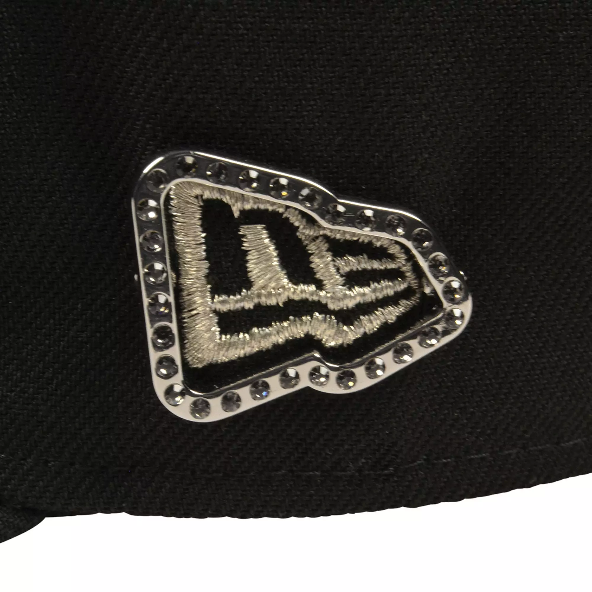 New Era Toronto Blue Jays 9FIFTY Charm Snapback Hat - Black/Silver - BLACK/SILVER