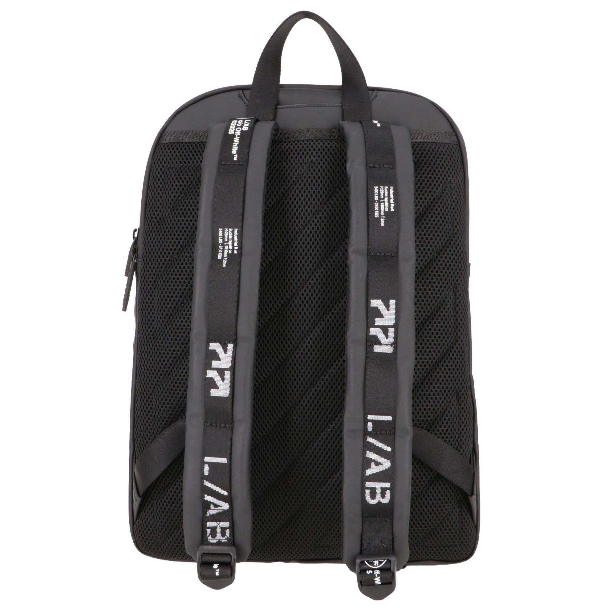 L/AB c/o Off-White Arrows Backpack - Black - BLACK