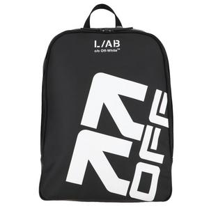 L/AB c/o Off-White Arrows Backpack - Black - BLACK