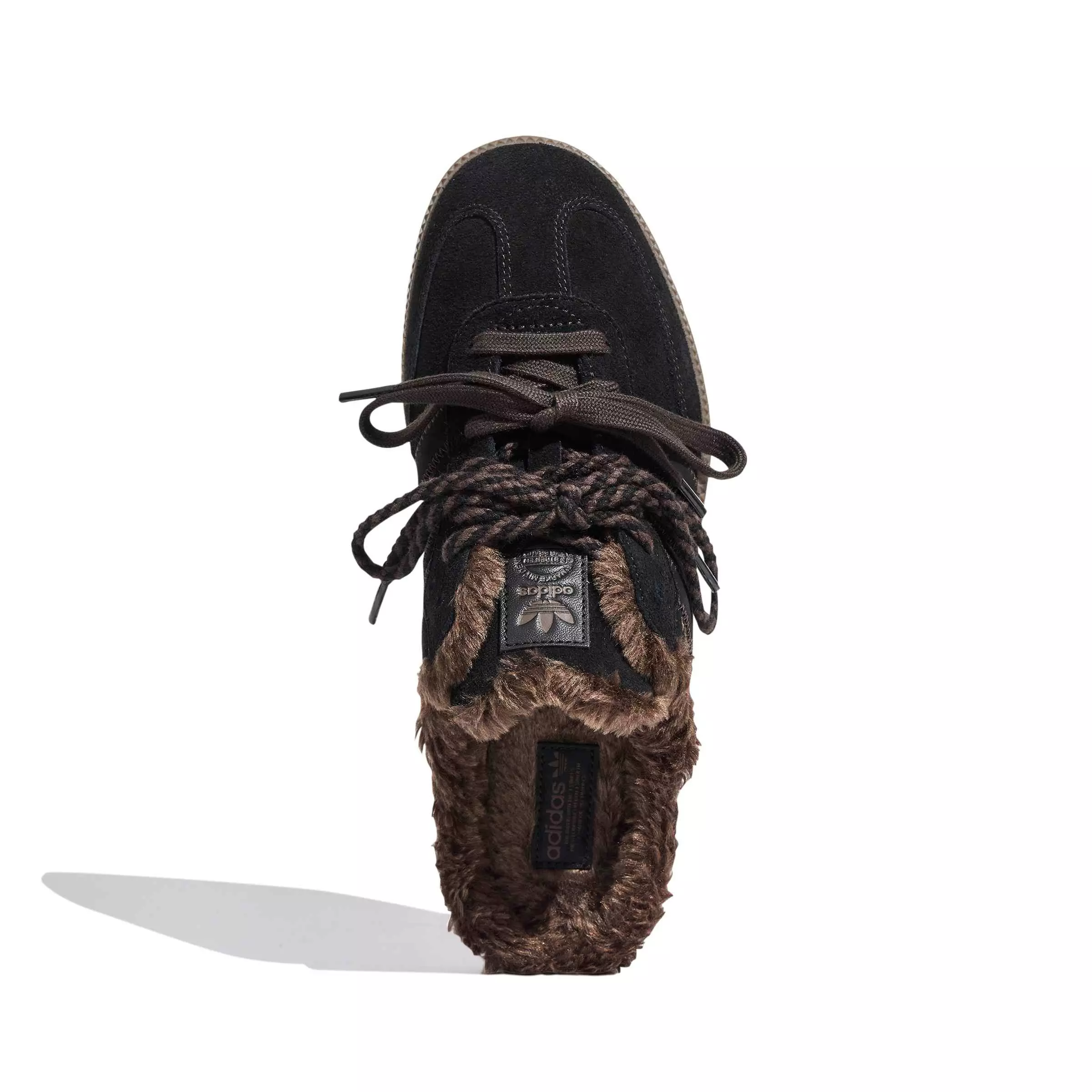 adidas Originals Samba OG "Core Black/Dark Brown" Women's Mule - BLACK/BROWN