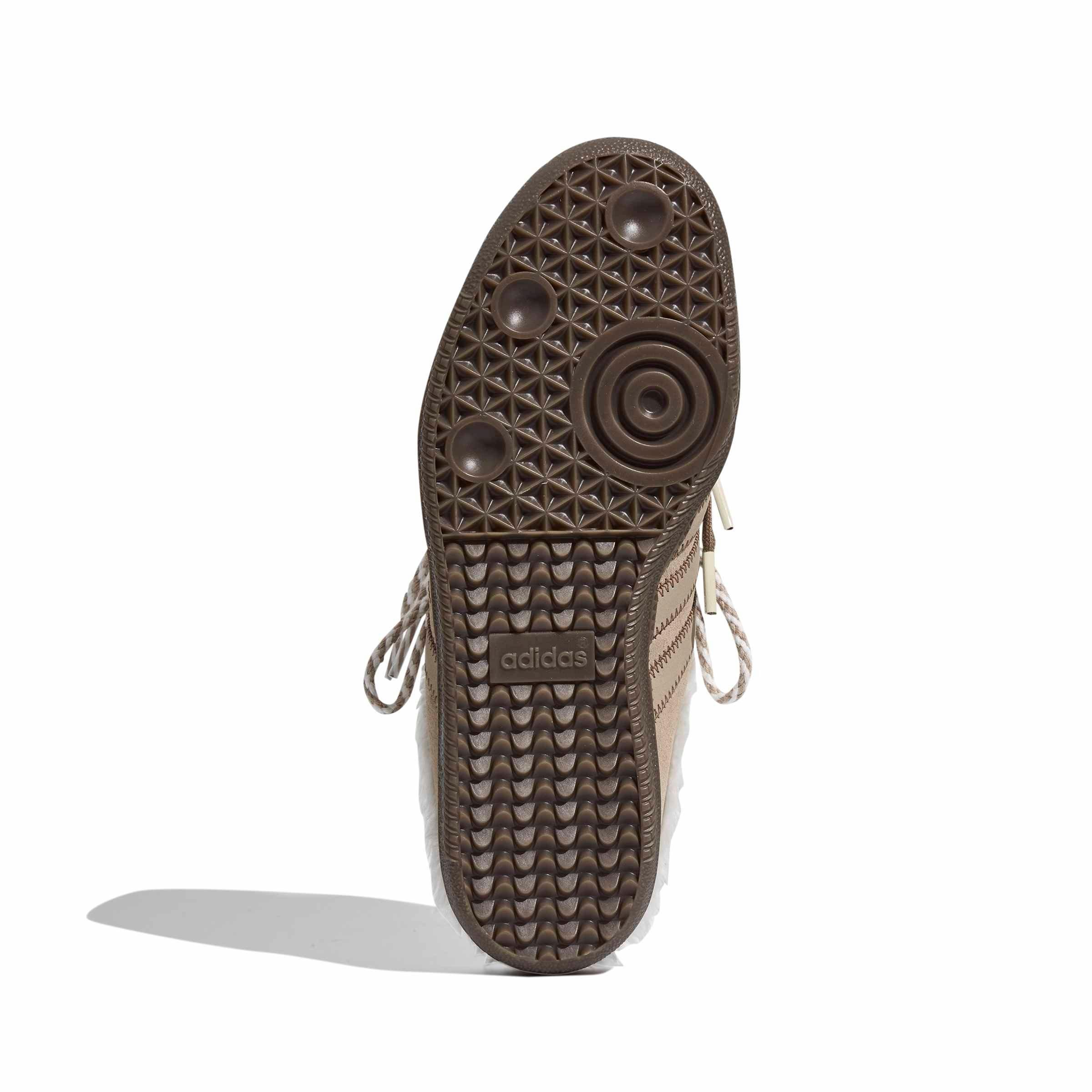 adidas Originals Samba OG "Preloved Brown/Core White/Gold Metallic" Women's Mule - BROWN/WHITE