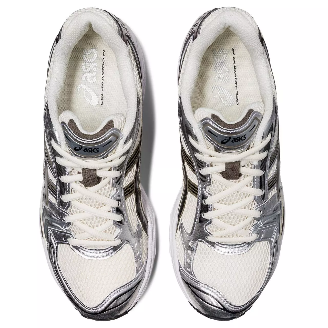 ASICS GEL-KAYANO 14 "Cream/Black/Silver" Unisex Shoe - CREAM