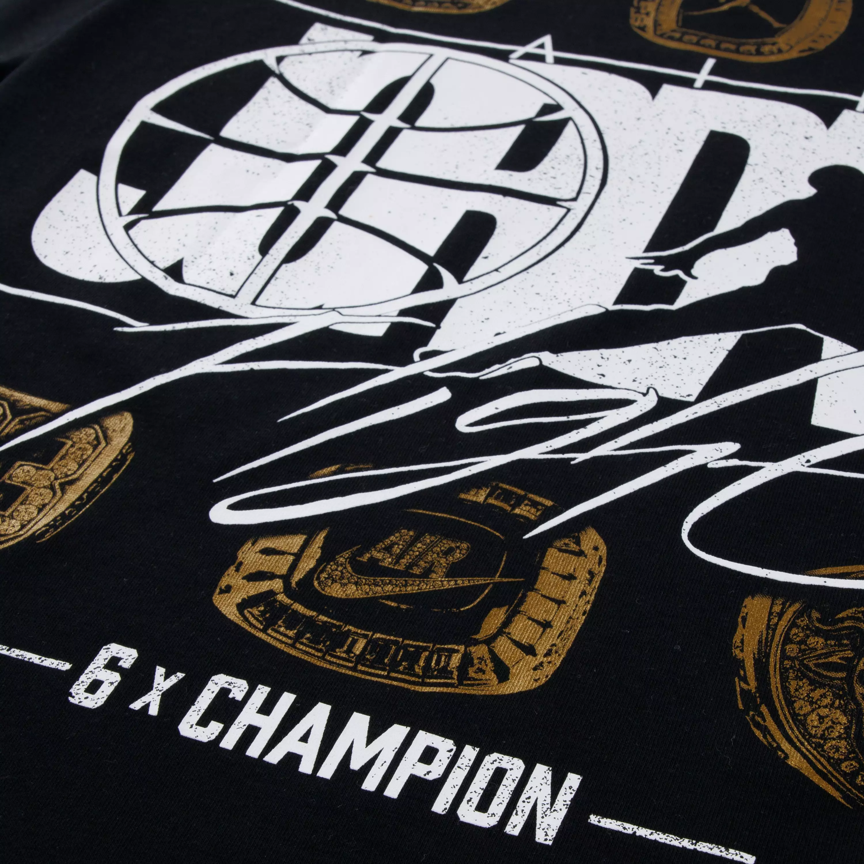 FA26 GOLD STANDARD TEE - BLACK/GOLD