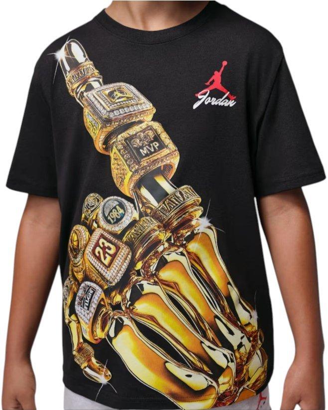 FA26 SKELETON RINGS TEE - BLACK