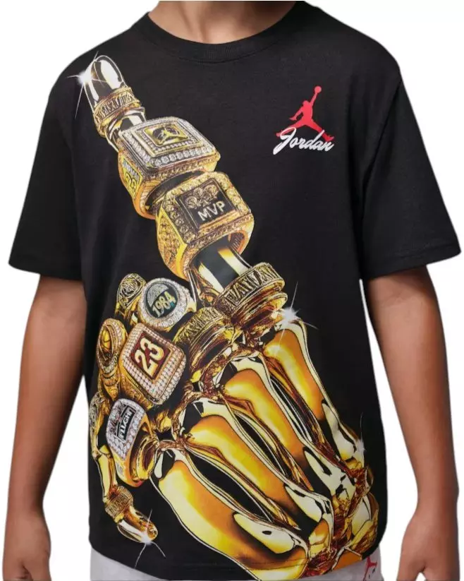 FA26 SKELETON RINGS TEE - BLACK