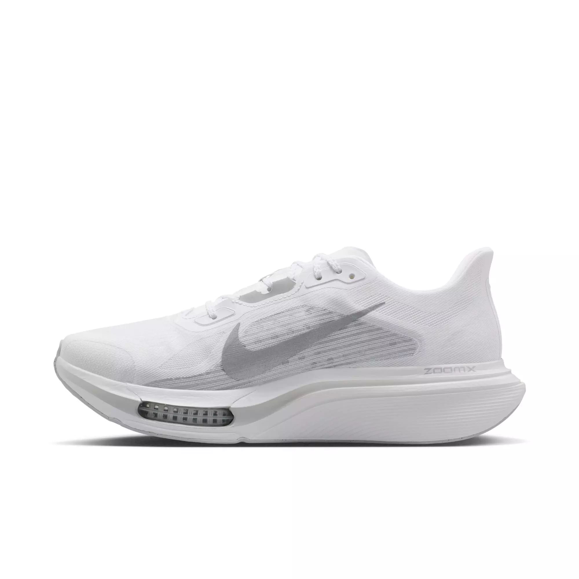 Nike Pegasus Plus 2 "Reflective Silver" Men's Road Running Shoe - WHITE/REFLECTIVE SLVR/GREY FOG