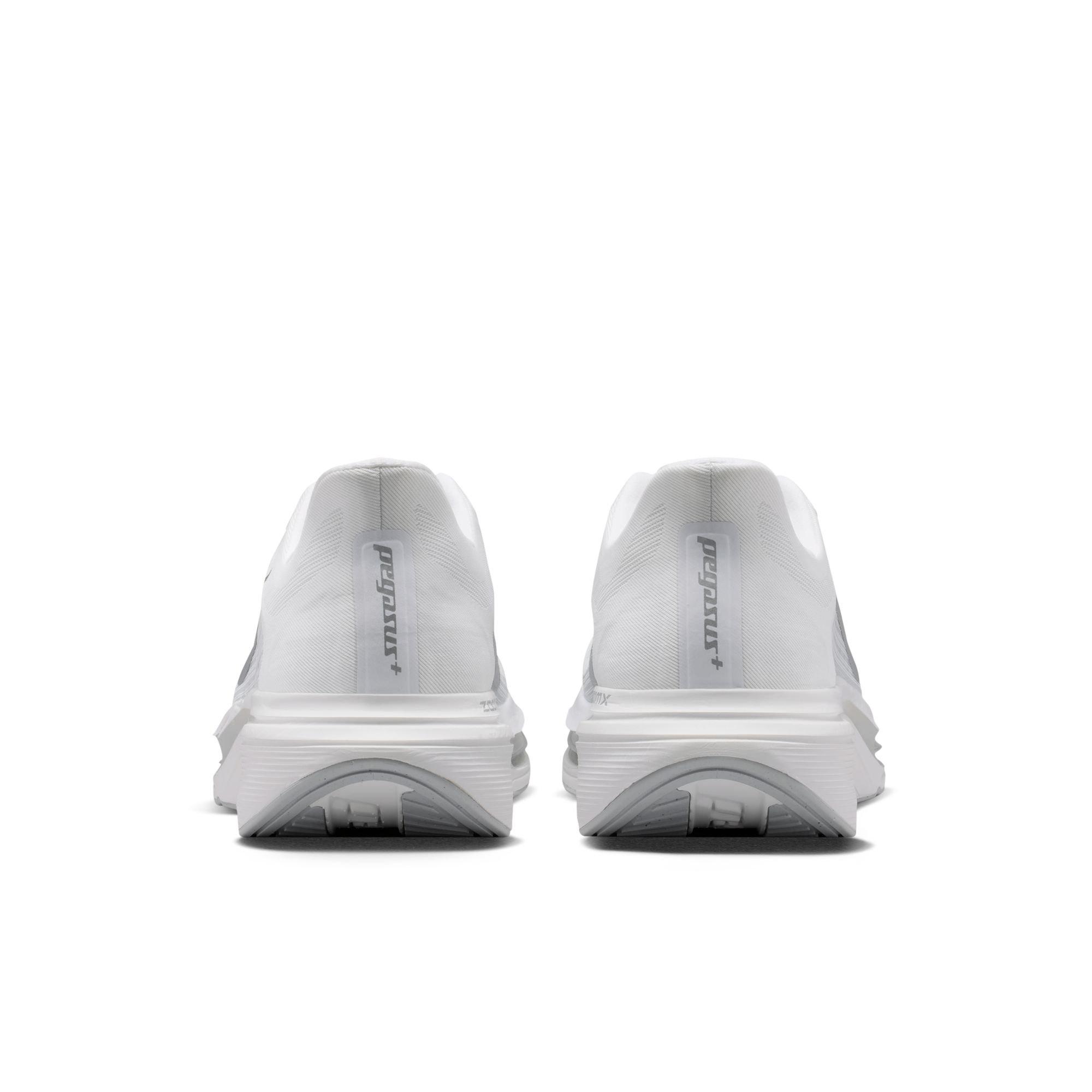 Nike Pegasus Plus 2 "Reflective Silver" Men's Road Running Shoe - WHITE/REFLECTIVE SLVR/GREY FOG