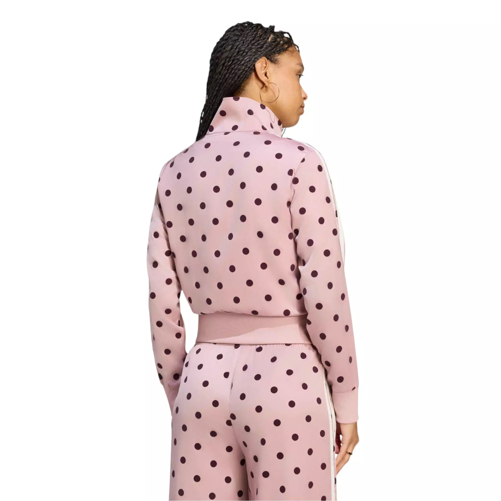 adidas Women's Polka Dot Jacket - Dual Lilac - LILAC