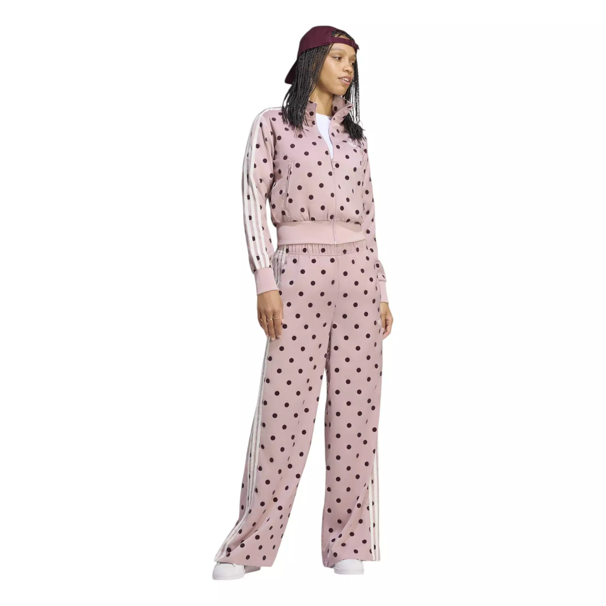adidas Women's Polka Dot Jacket - Dual Lilac - LILAC