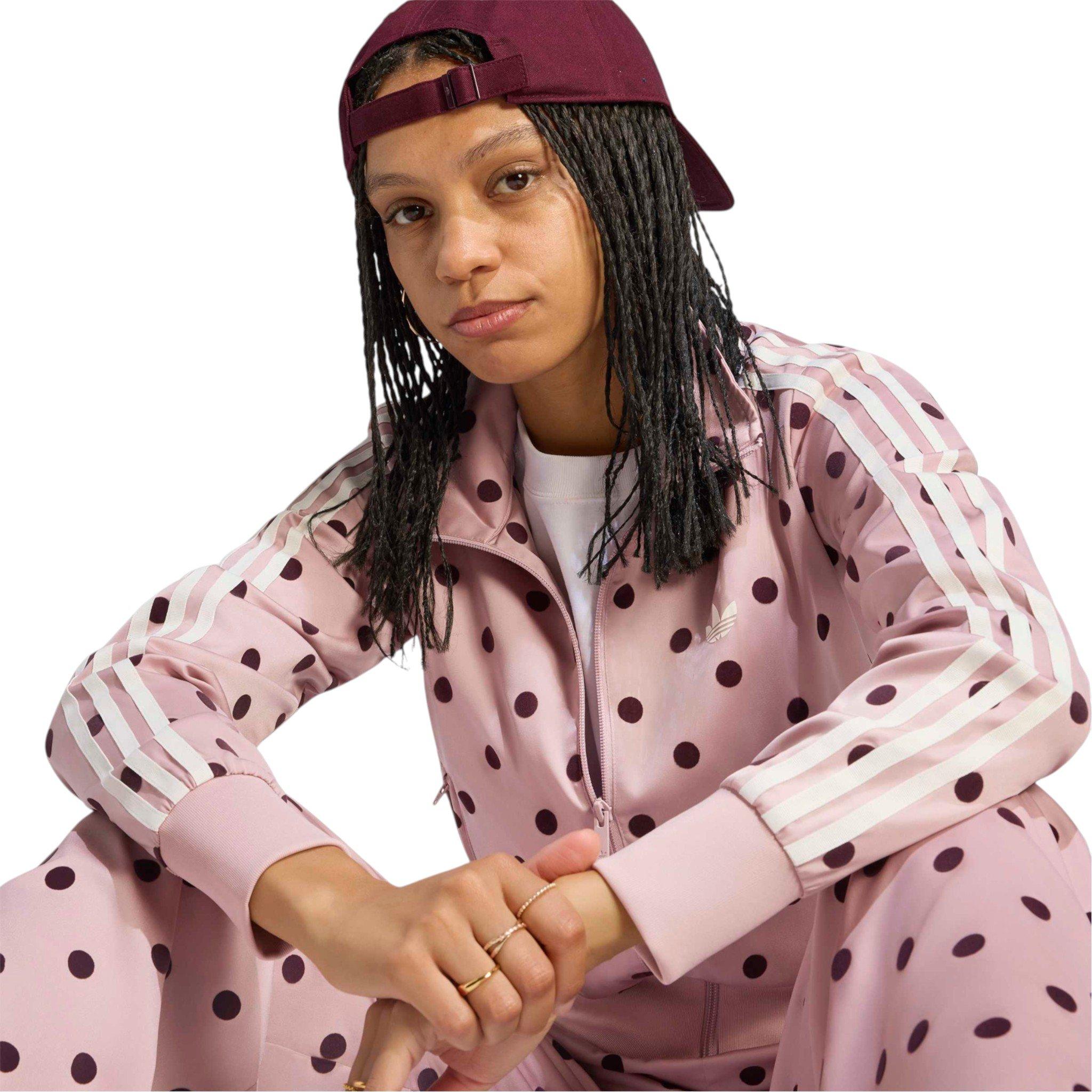 adidas Women's Polka Dot Jacket - Dual Lilac - LILAC