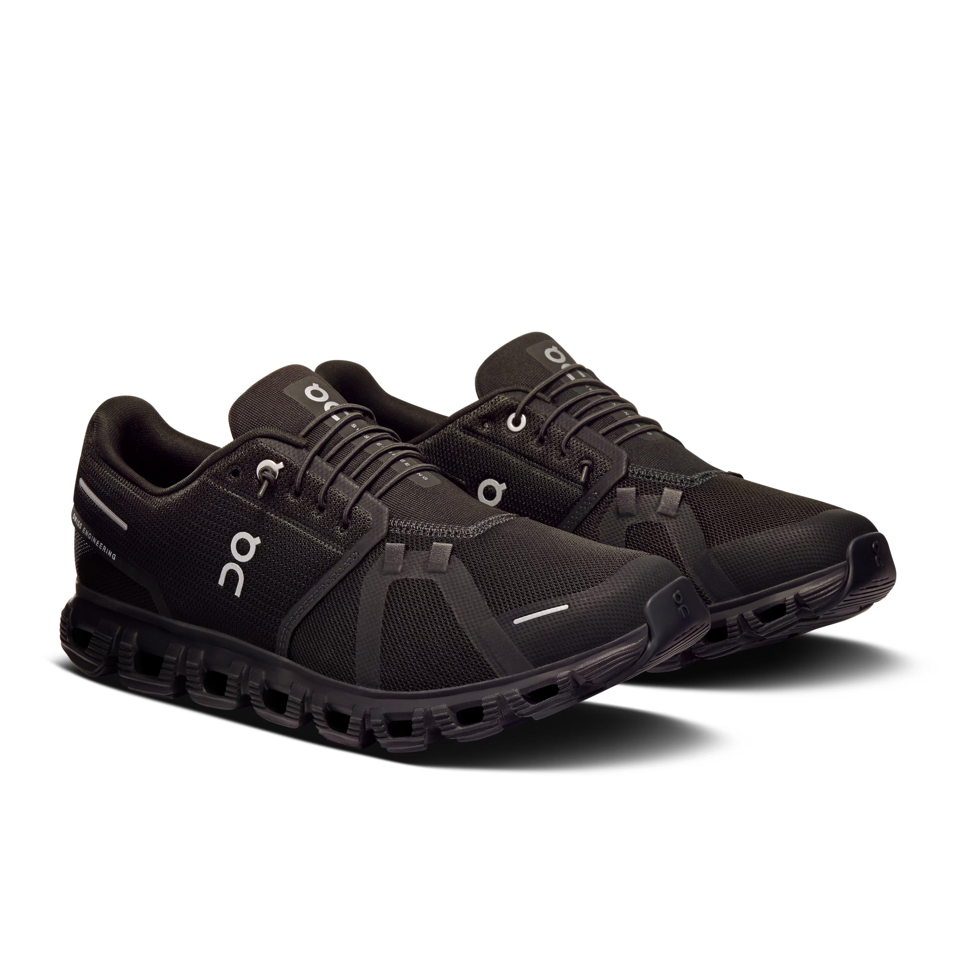 On Cloud 6 "Black/Black" Men's Shoe - BLACK Thumbnail View 6