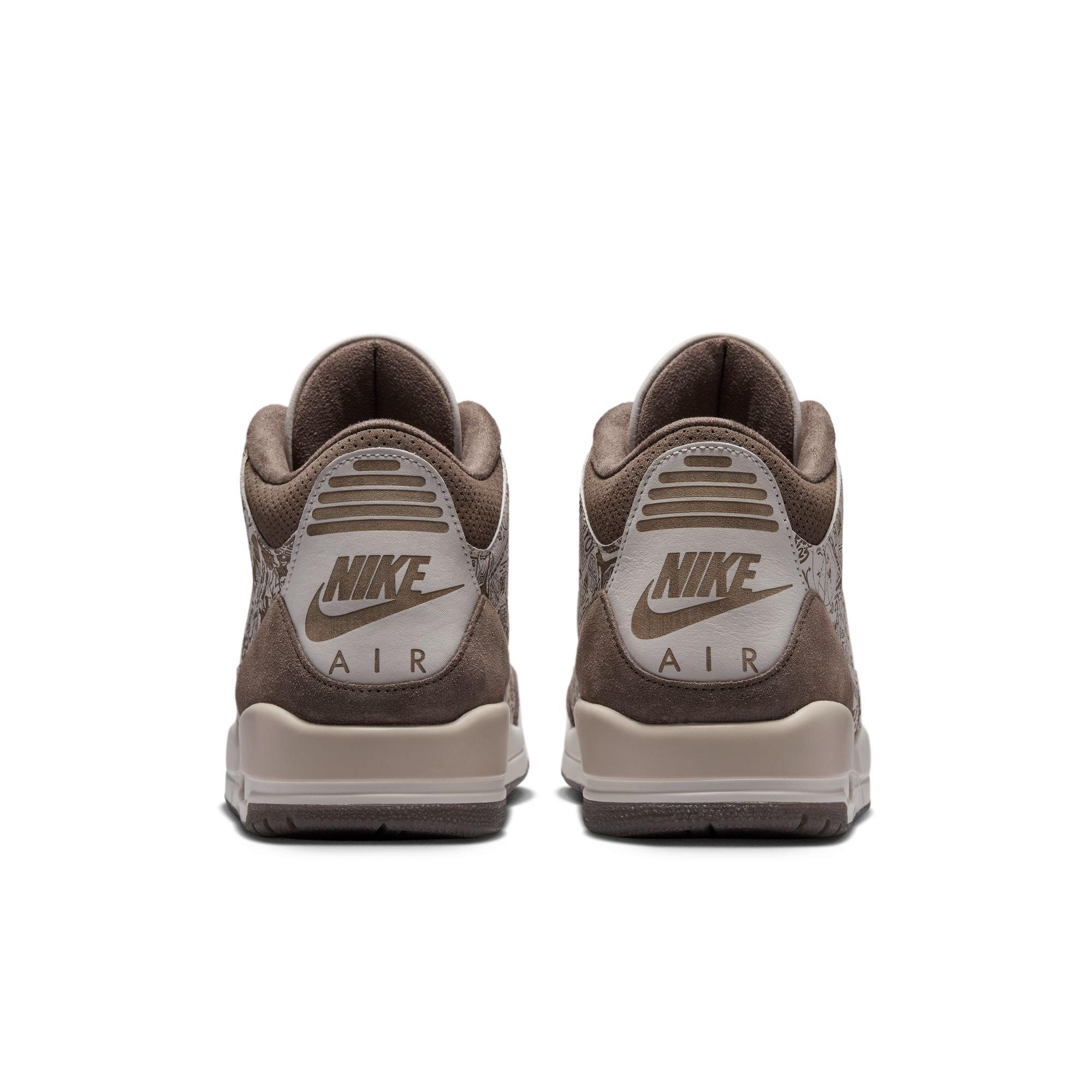 Jordan 3 Retro "Laser" Men's Shoe - PHANTOM/UNIVERSITY RED/PALOMINO/SAIL