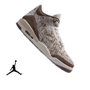 Jordan 3 Retro "Laser" Men's Shoe - PHANTOM/UNIVERSITY RED/PALOMINO/SAIL