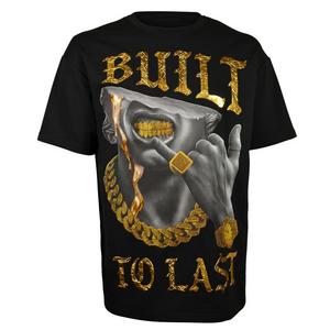 Streetz Iz Watchin Men's Built To Last Tee - Black - BLACK
