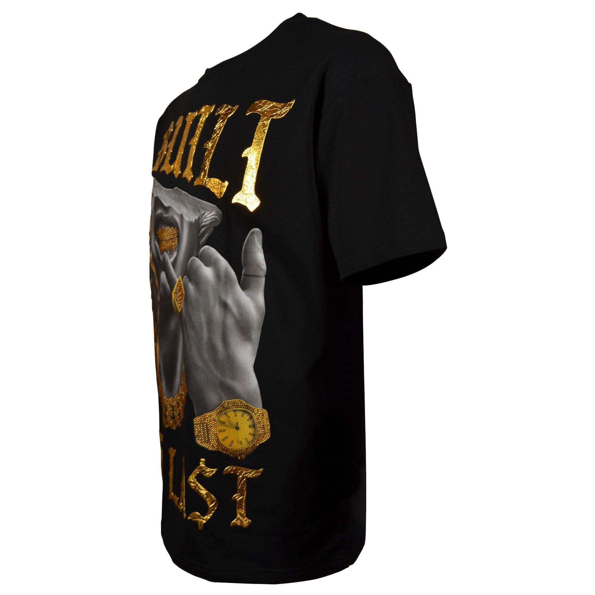 Streetz Iz Watchin Men's Built To Last Tee - Black - BLACK