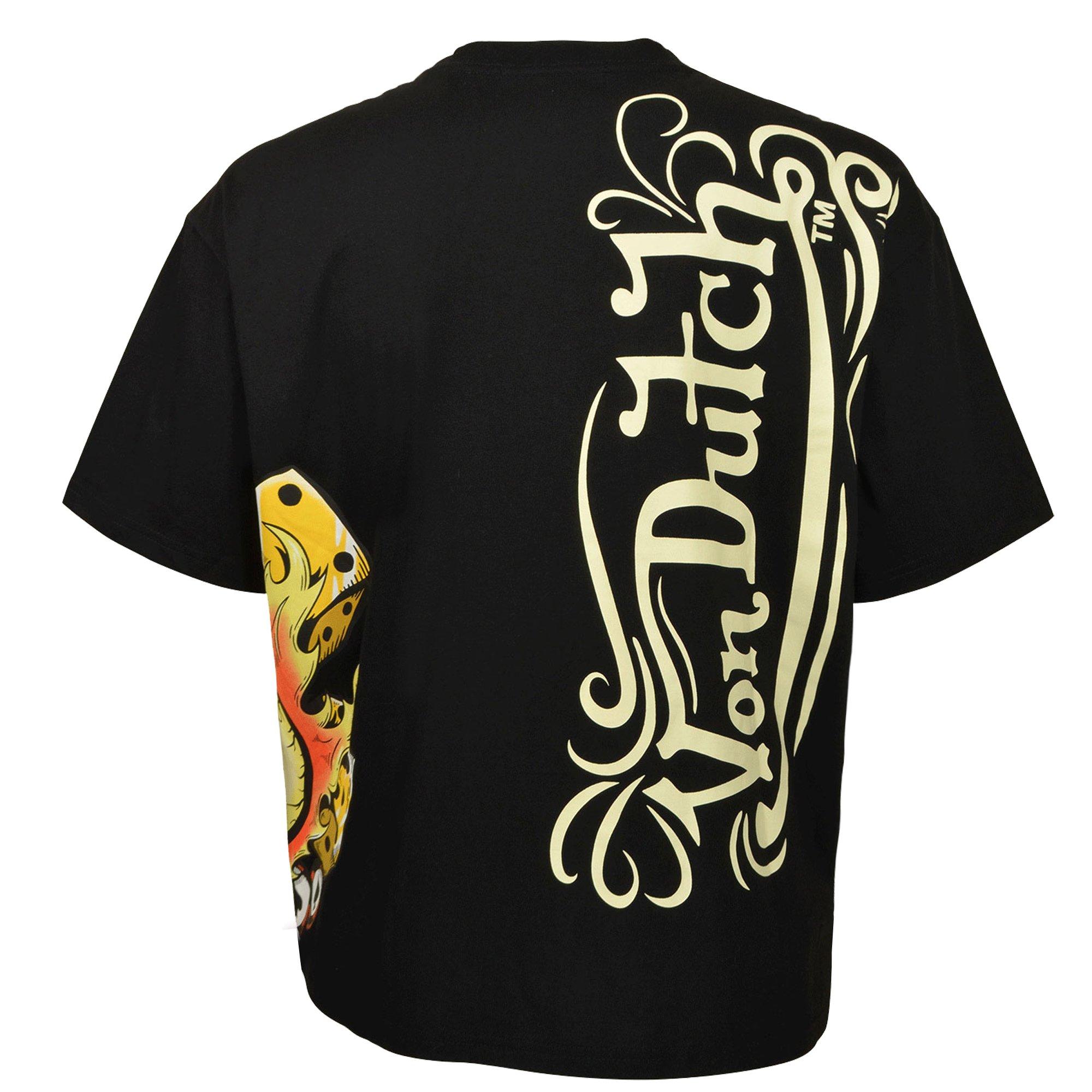 Von Dutch Men's Spade Tee - BLACK
