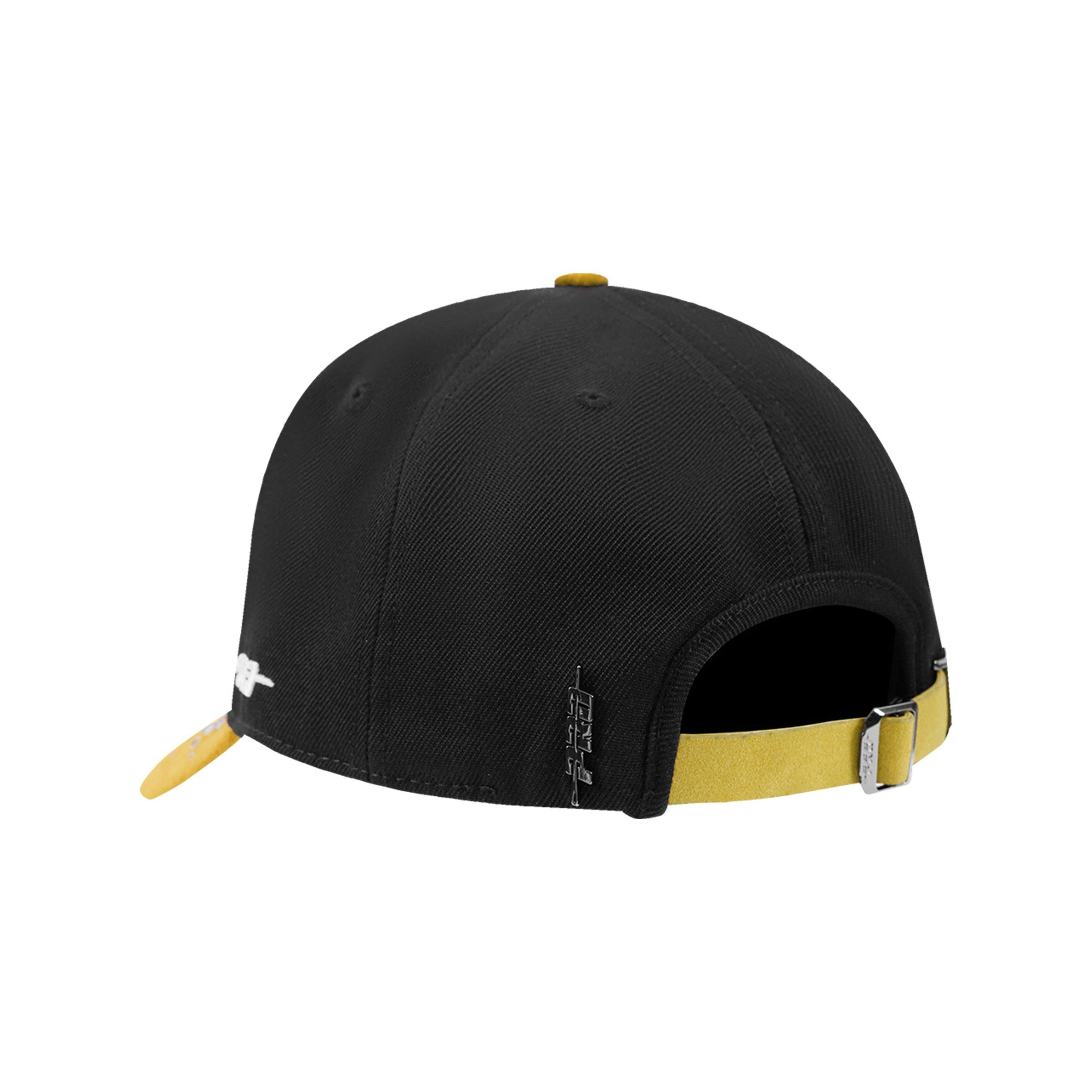 Pro Standard Pittsburgh Pirates Iced Out Pinch Hat - Black/Yellow - BLACK/YELLOW