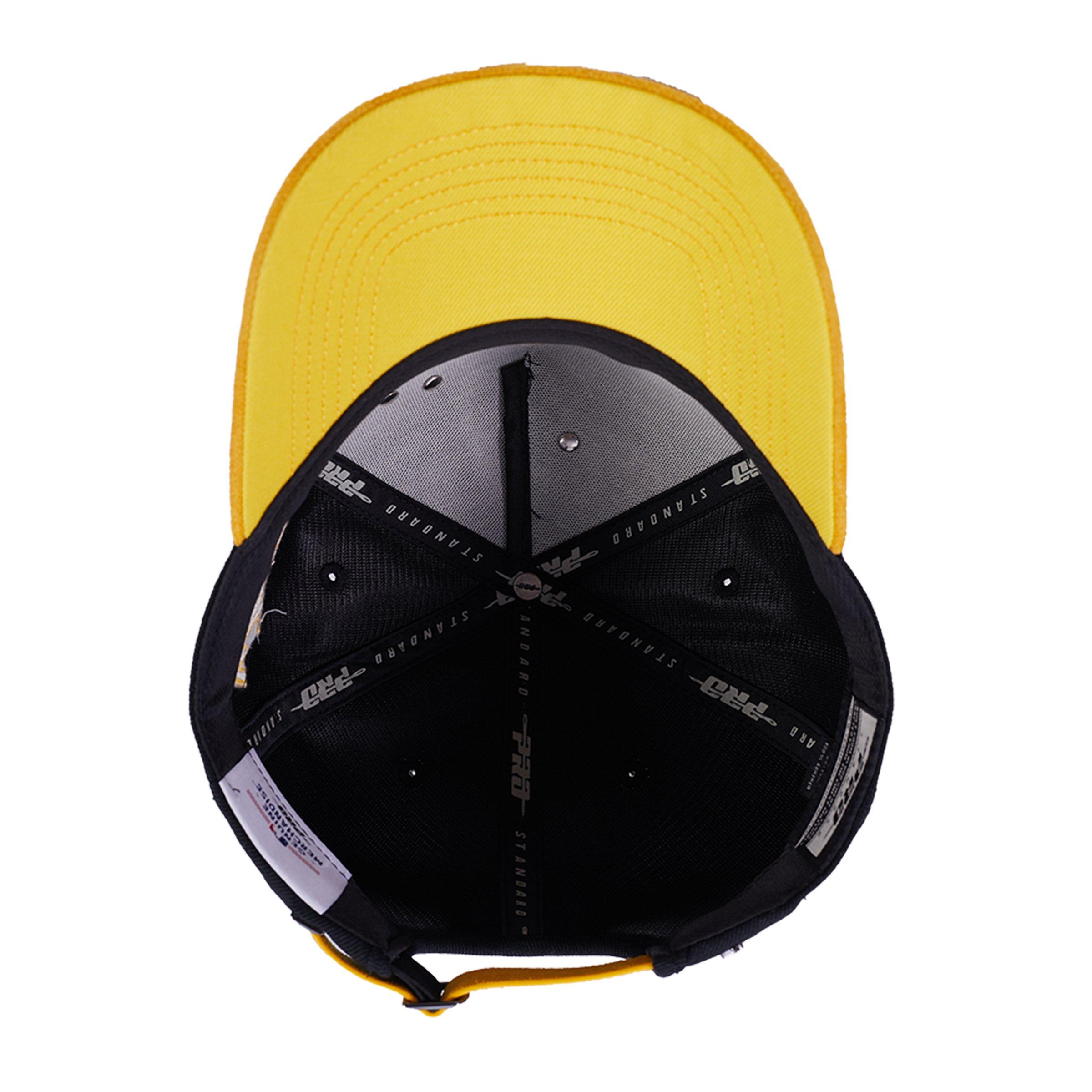 Pro Standard Pittsburgh Pirates Iced Out Pinch Hat - Black/Yellow - BLACK/YELLOW