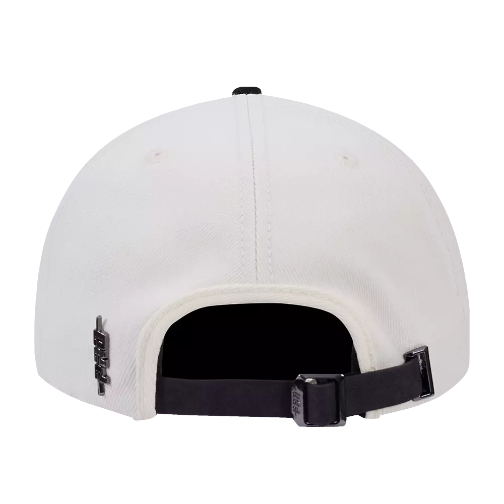 Pro Standard Chicago White Sox Iced Out Front Pinch Hat - White/Black - WHITE/BLACK
