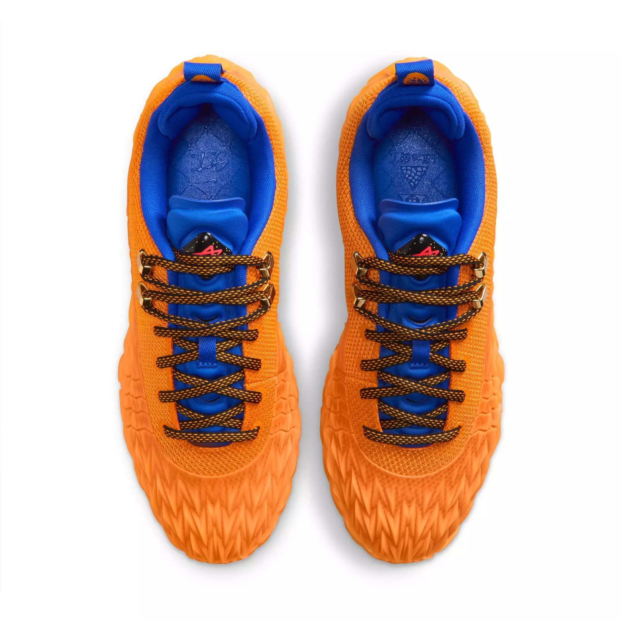 Nike S.T. Charge "Detroit Tough" Men's Basketball Shoe - BRIGHT CERAMIC/METALLIC GOLD