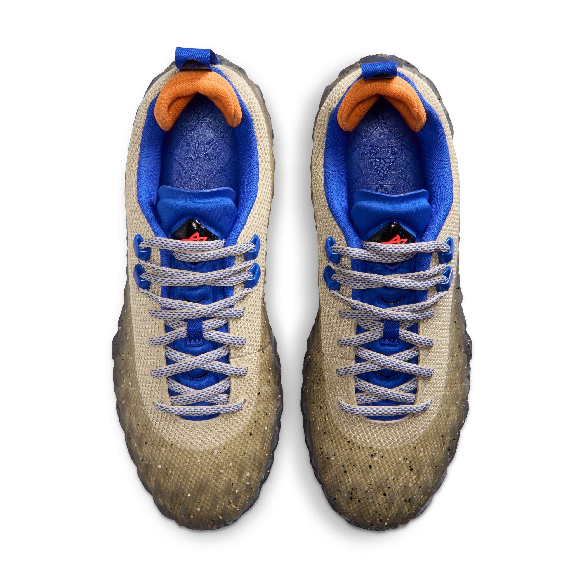 Nike S.T. Charge "Rugged" Men's Basketball Shoe - RATTAN/BRIGHT MANDARIN/HYPER ROYAL