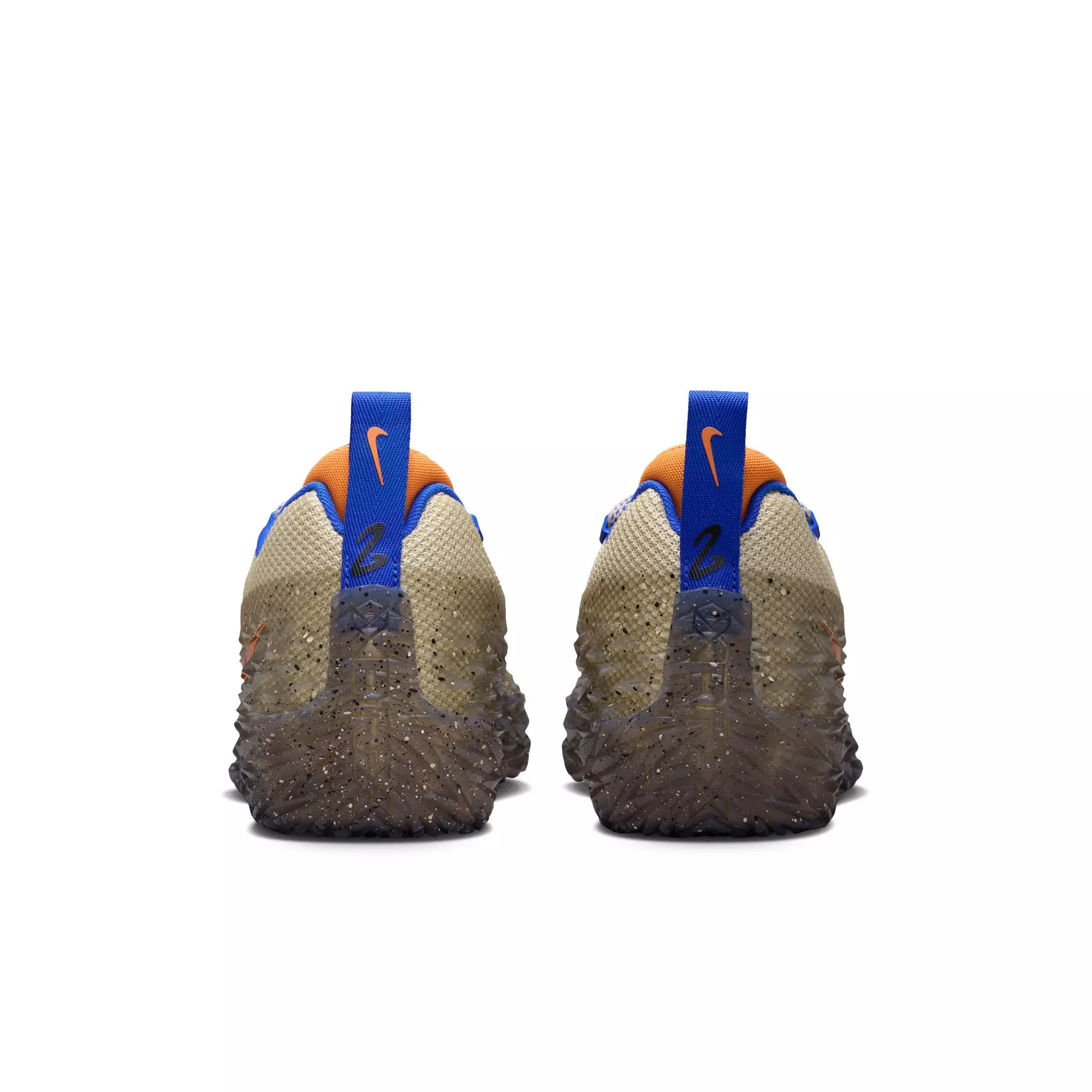 Nike S.T. Charge "Rugged" Men's Basketball Shoe - RATTAN/BRIGHT MANDARIN/HYPER ROYAL