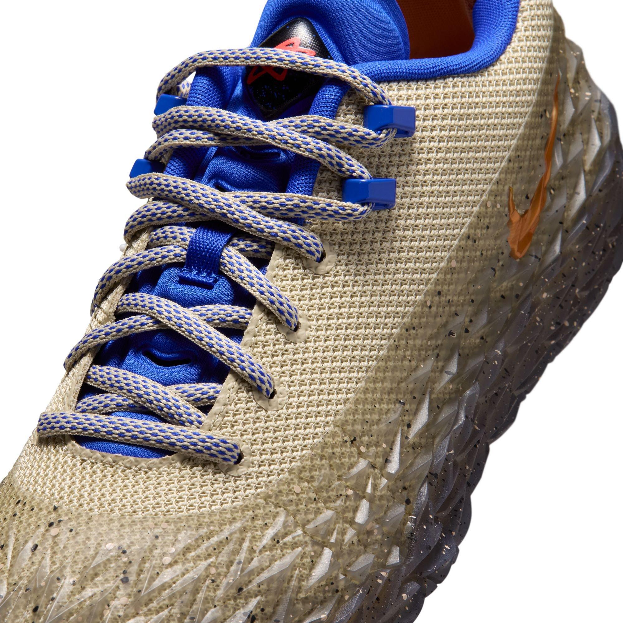 Nike S.T. Charge "Rugged" Men's Basketball Shoe - RATTAN/BRIGHT MANDARIN/HYPER ROYAL
