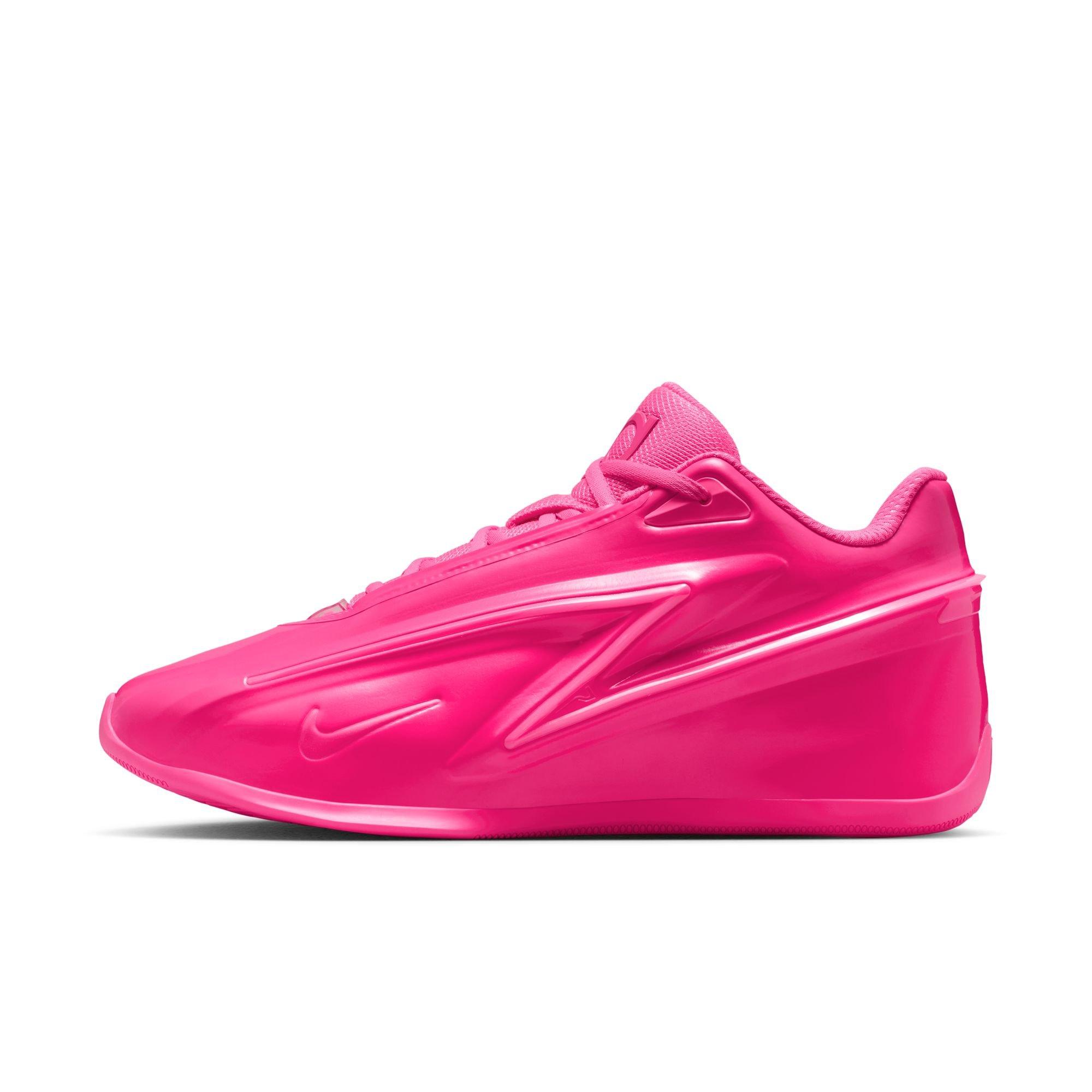 Nike KD 19 "Bubble Gum Bounce" Men's Basketball Shoe - HYPER PINK/UNIVERSITY GOLD/STADIUM GREEN Thumbnail View 4