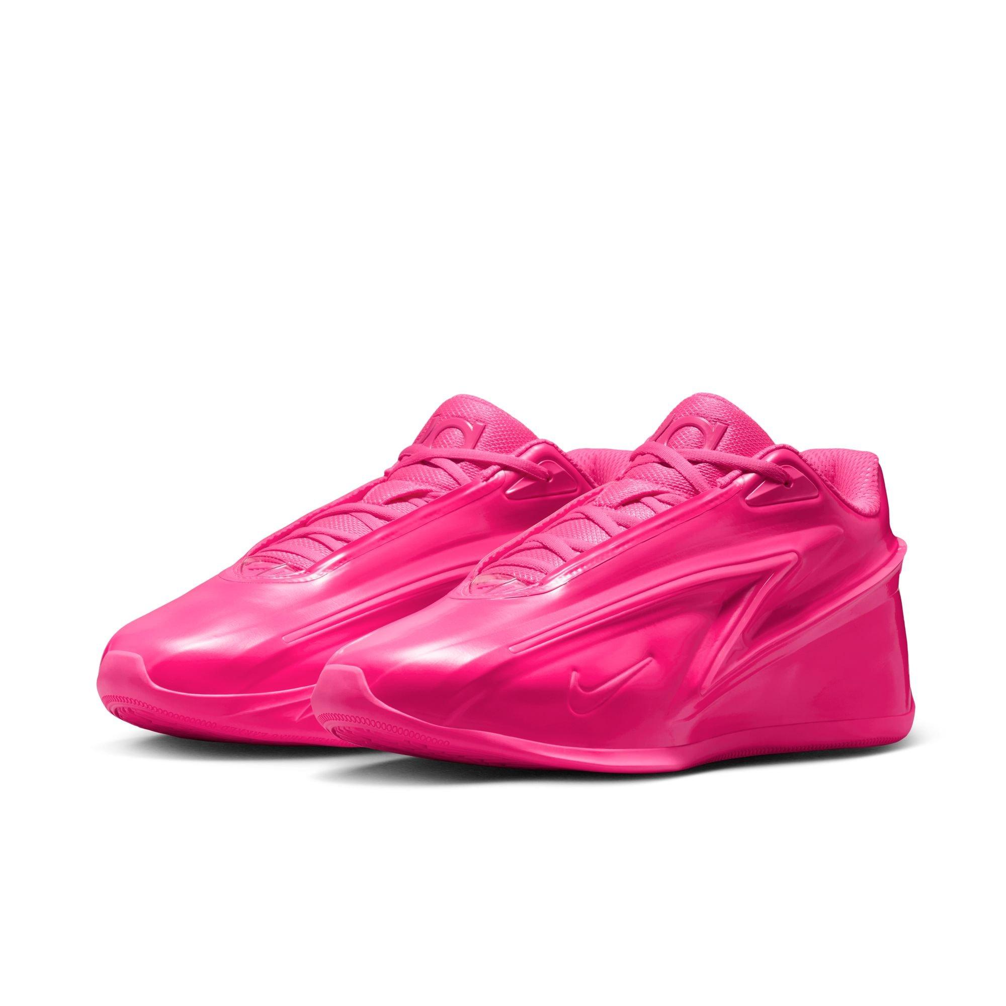 Nike KD 19 "Bubble Gum Bounce" Men's Basketball Shoe - HYPER PINK/UNIVERSITY GOLD/STADIUM GREEN Thumbnail View 6