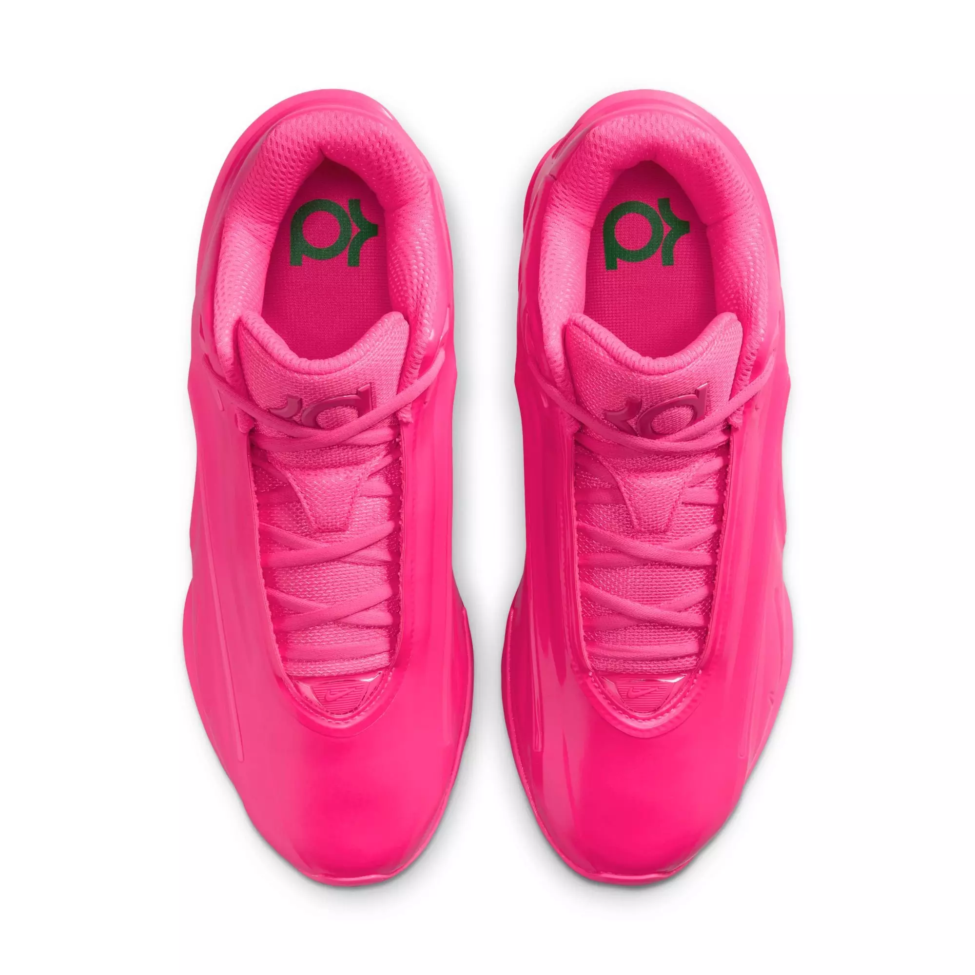Nike KD 19 "Bubble Gum Bounce" Men's Basketball Shoe - HYPER PINK/UNIVERSITY GOLD/STADIUM GREEN