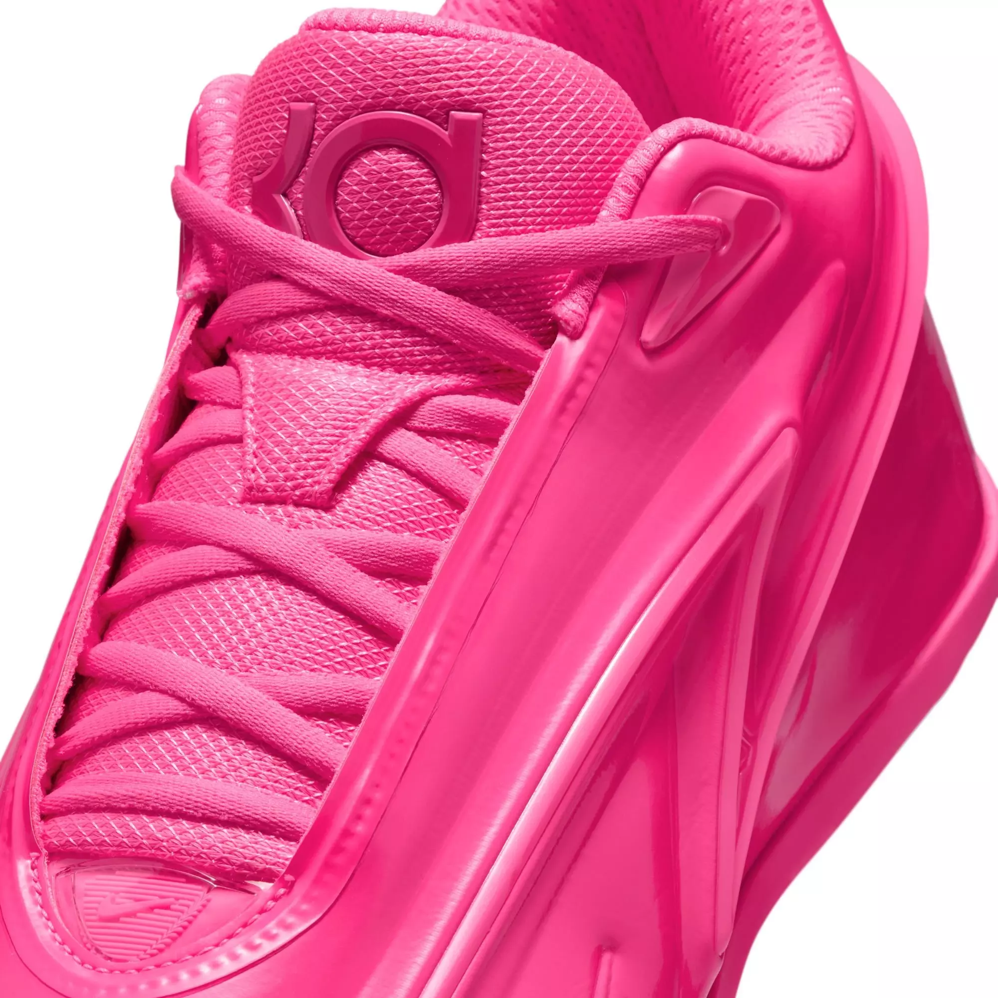 Nike KD 19 "Bubble Gum Bounce" Men's Basketball Shoe - HYPER PINK/UNIVERSITY GOLD/STADIUM GREEN