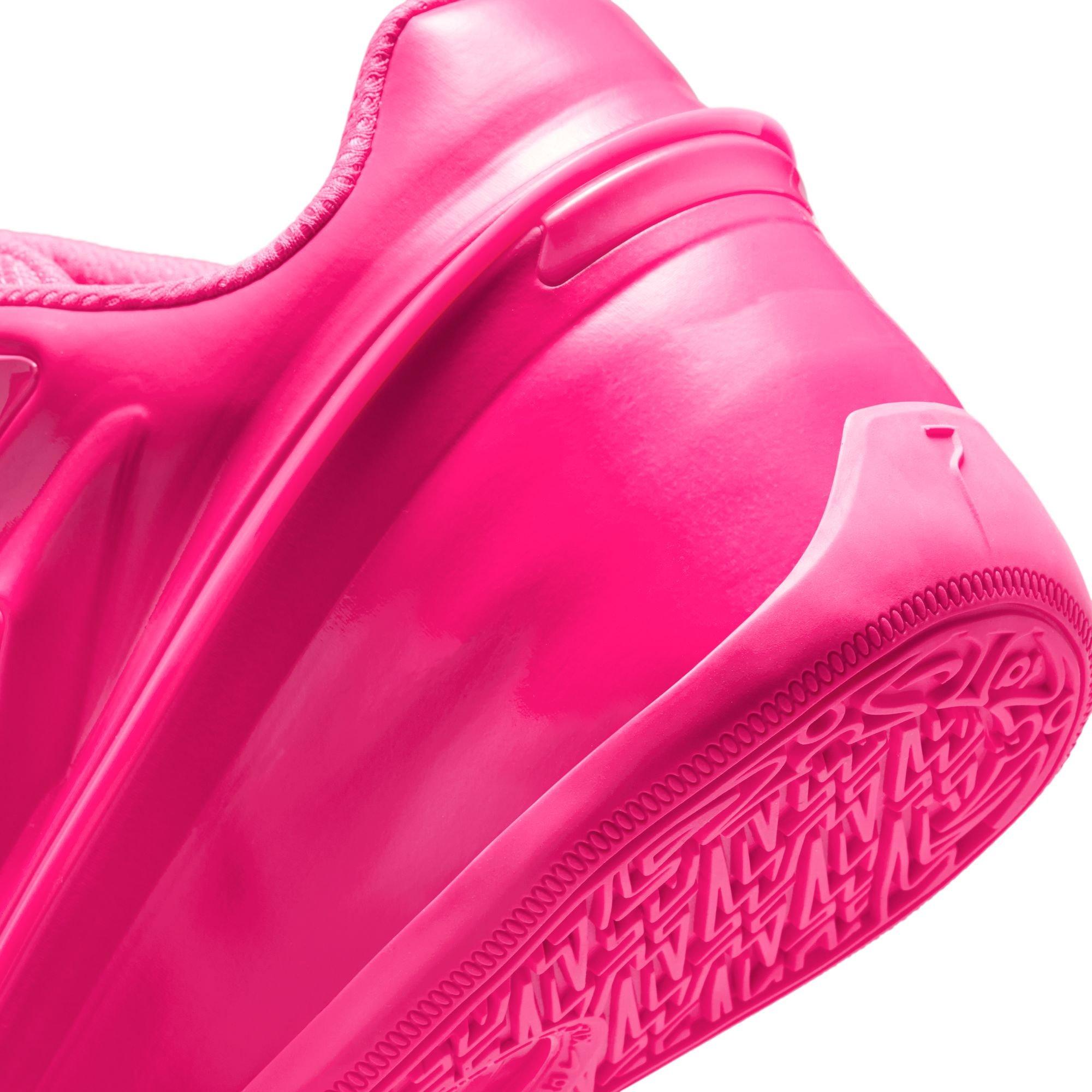 Nike KD 19 "Bubble Gum Bounce" Men's Basketball Shoe - HYPER PINK/UNIVERSITY GOLD/STADIUM GREEN Thumbnail View 11