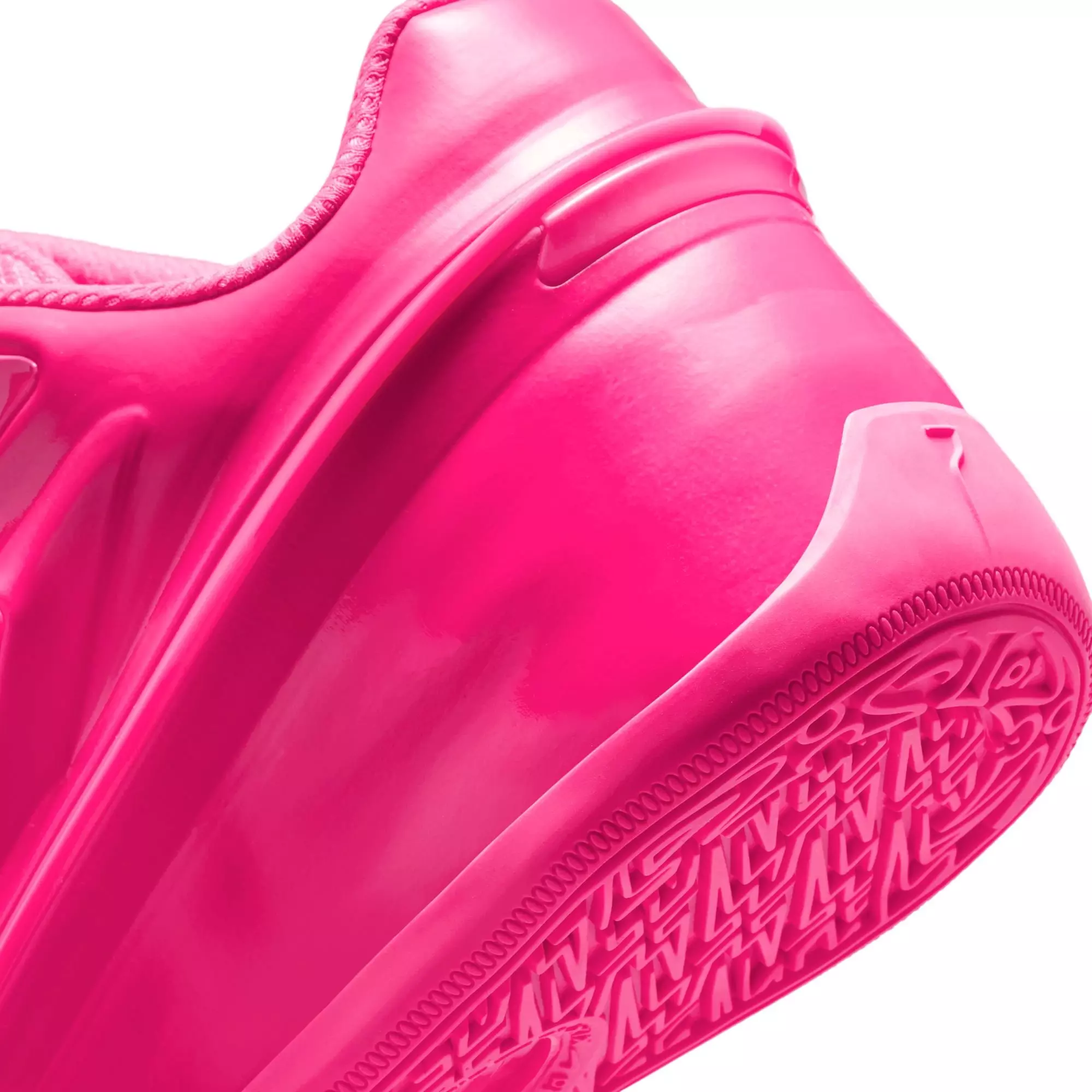Nike KD 19 "Bubble Gum Bounce" Men's Basketball Shoe - HYPER PINK/UNIVERSITY GOLD/STADIUM GREEN